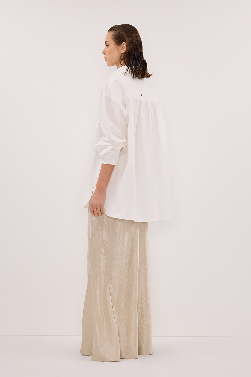 BREANNA PUMICE JACQUARD MIDI SKIRT Clothing DISSH Boutiques 