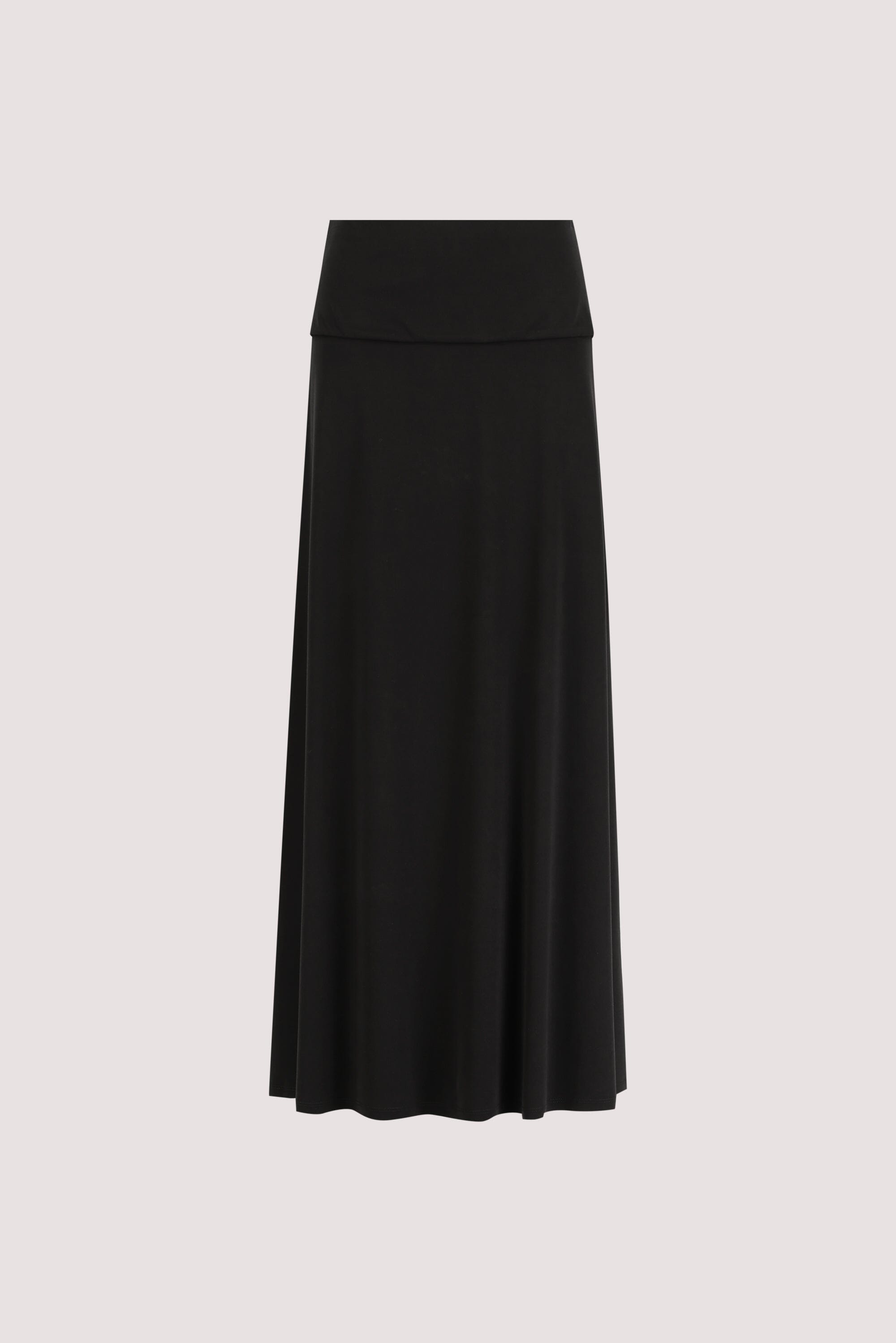 JULIE BLACK MODAL BLEND MAXI SKIRT