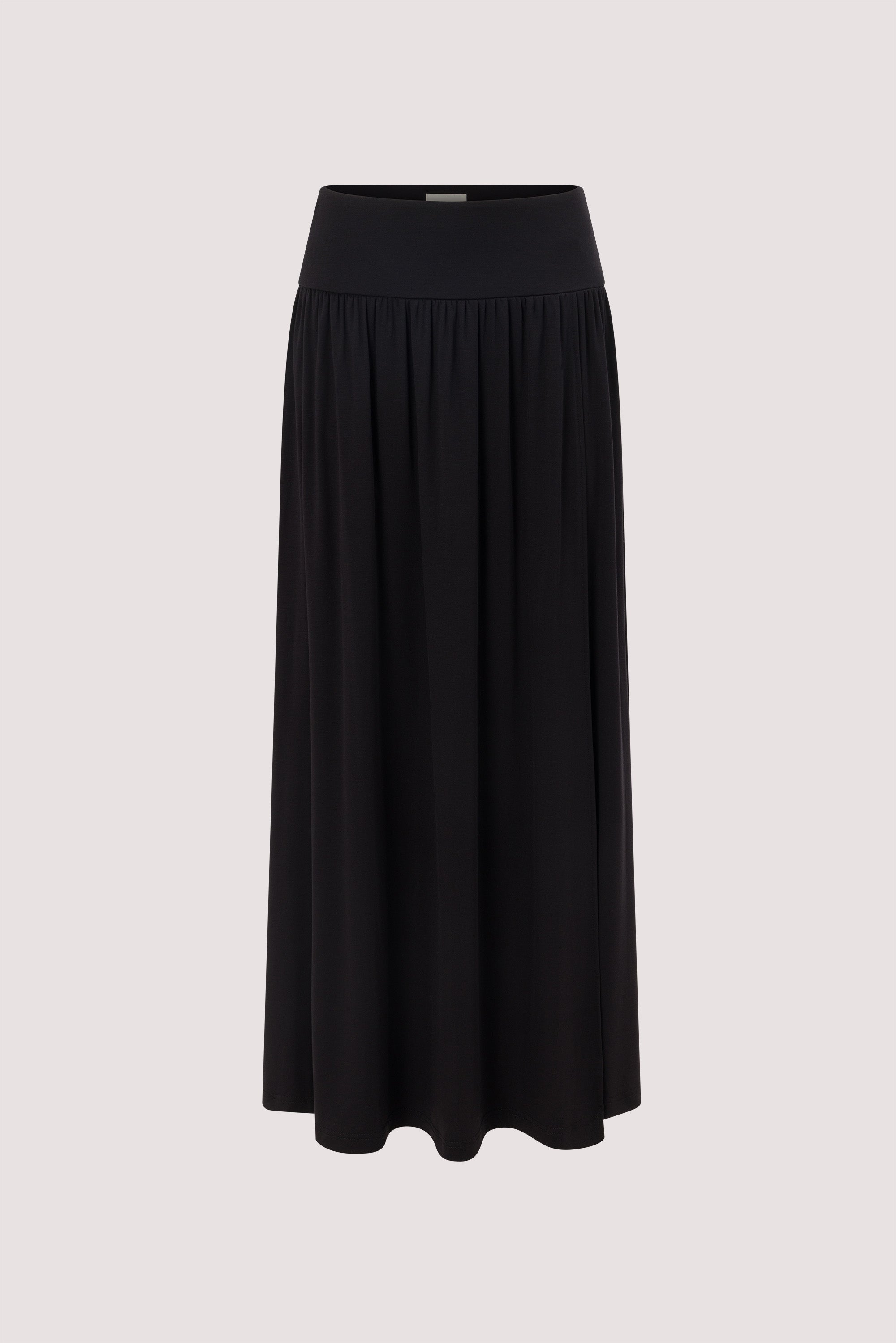 ELSIE BLACK MODAL MAXI SKIRT