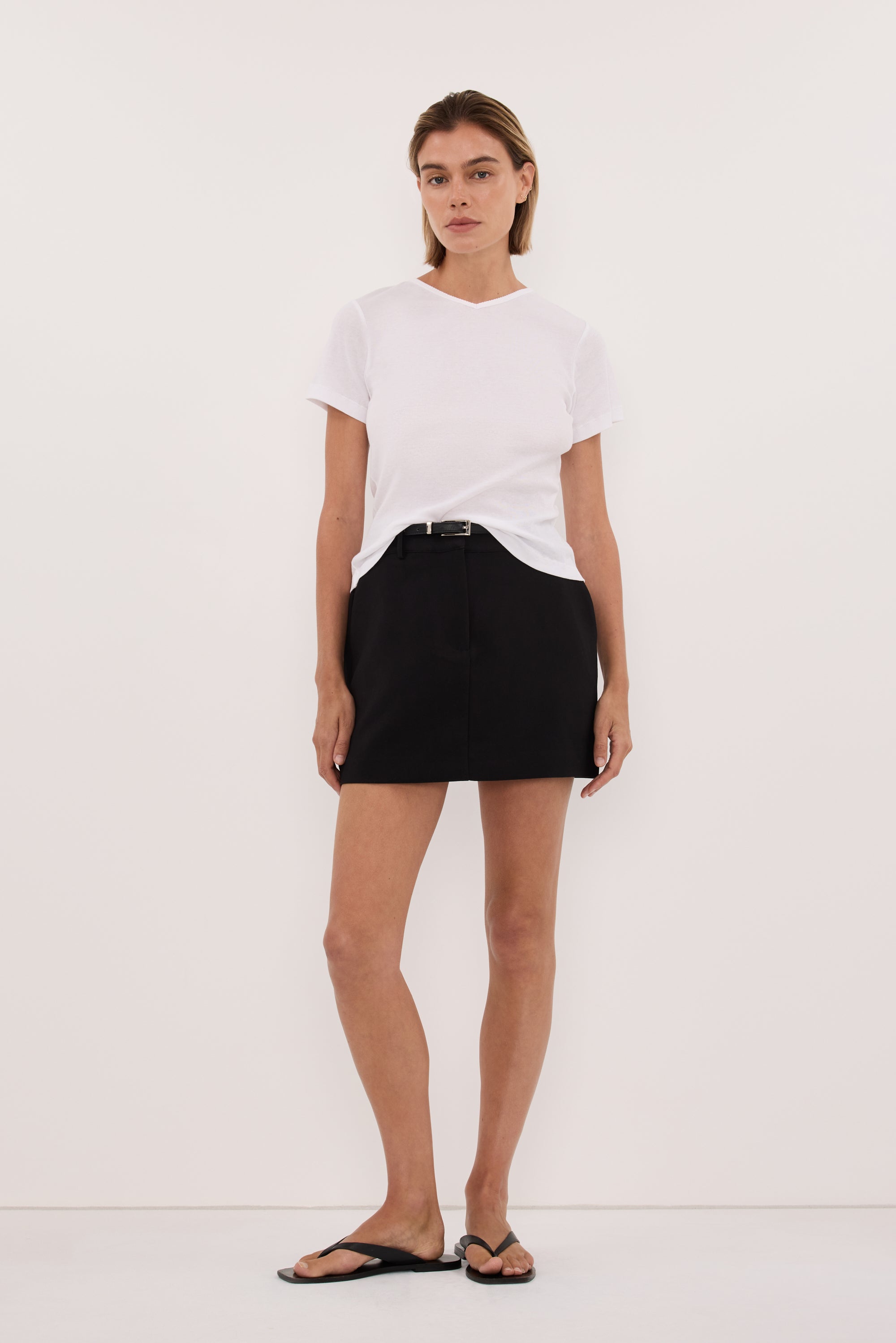 ELLE BLACK SKORT