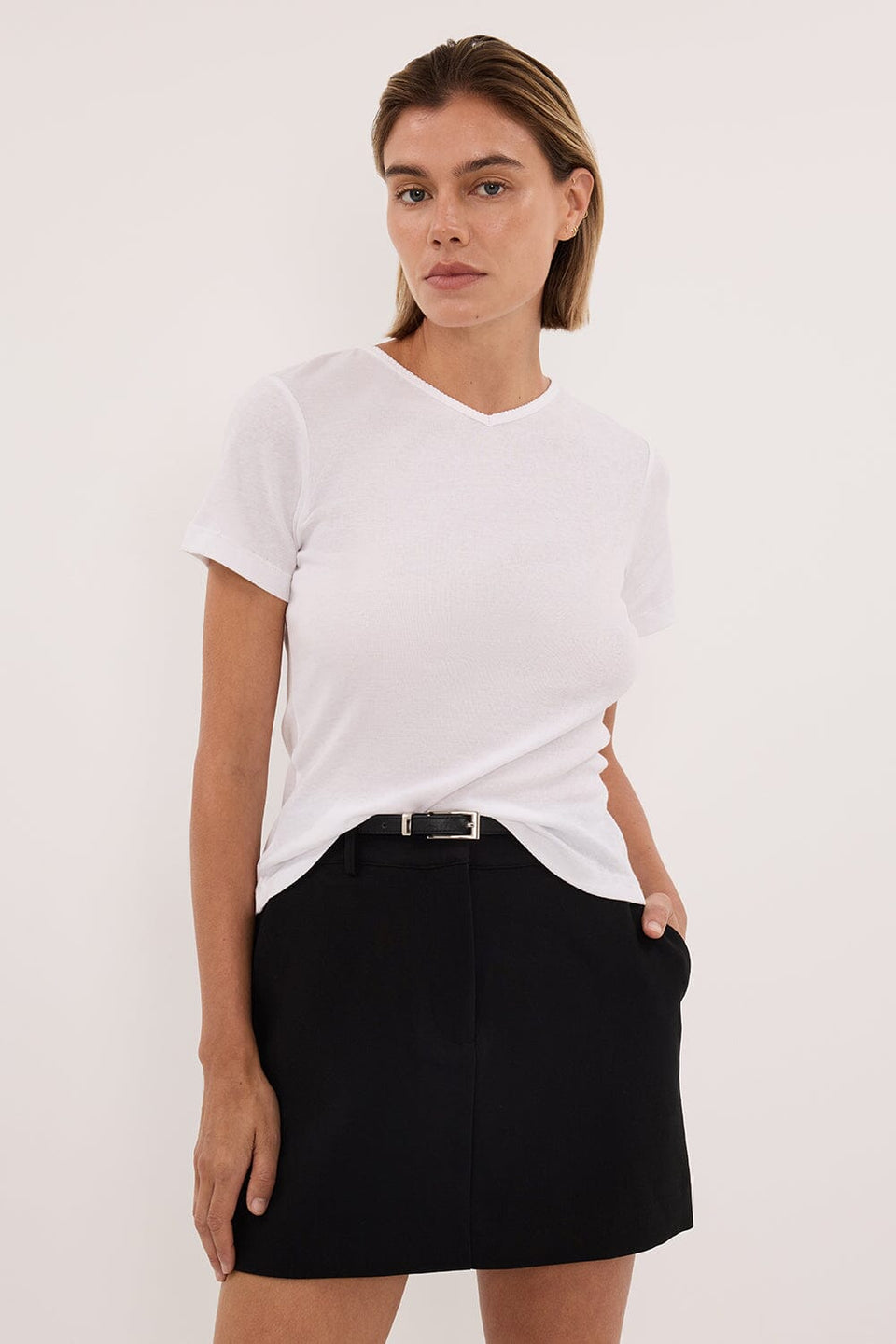 ELLE BLACK SKORT Clothing DISSH Boutiques 