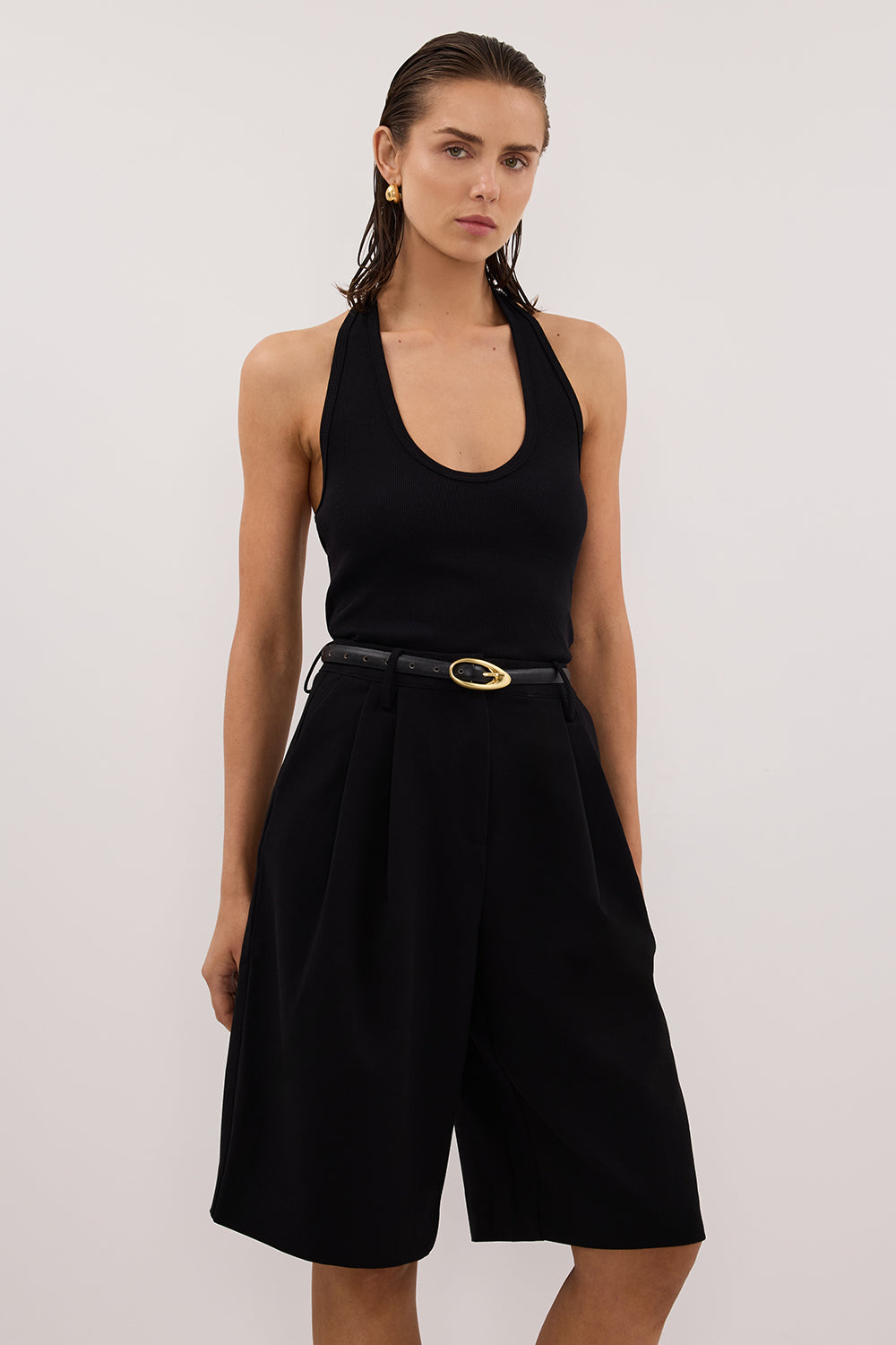 WESTWOOD BLACK BERMUDA SHORT Clothing DISSH Boutiques 