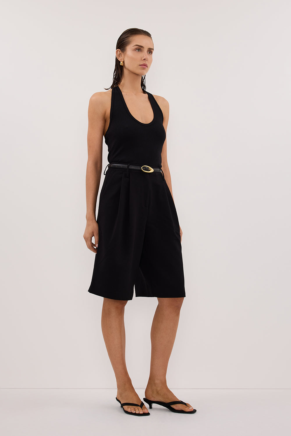WESTWOOD BLACK BERMUDA SHORT Clothing DISSH Boutiques 
