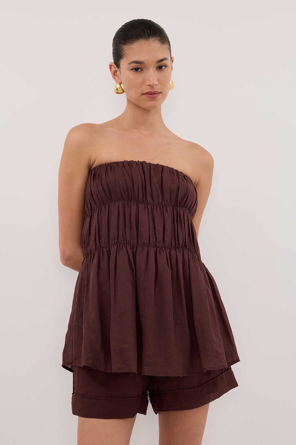 KAI WALNUT RAMIE SHORT Clothing DISSH Boutiques 