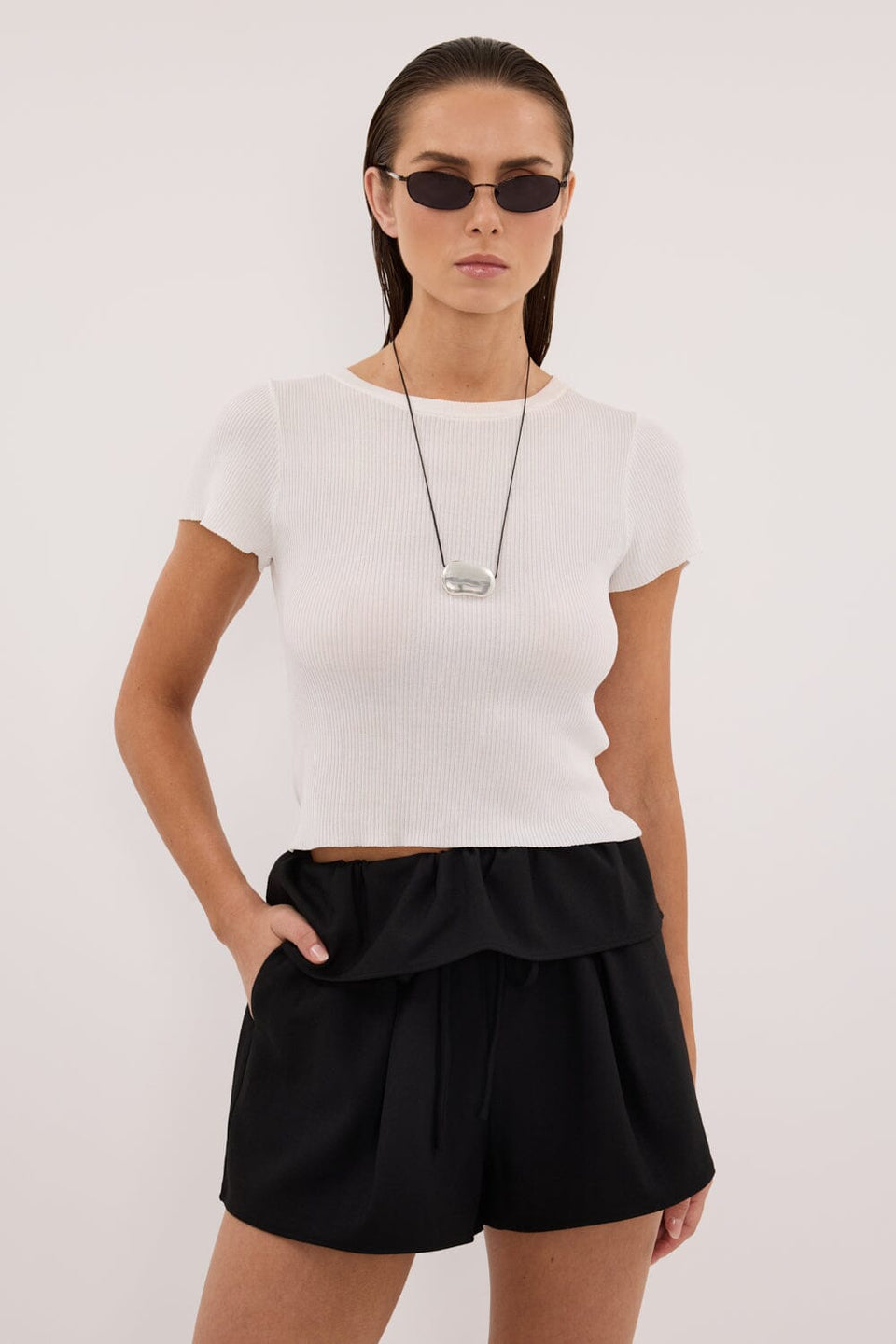 CYRUS BLACK FISHERMAN SHORT Clothing DISSH Boutiques 