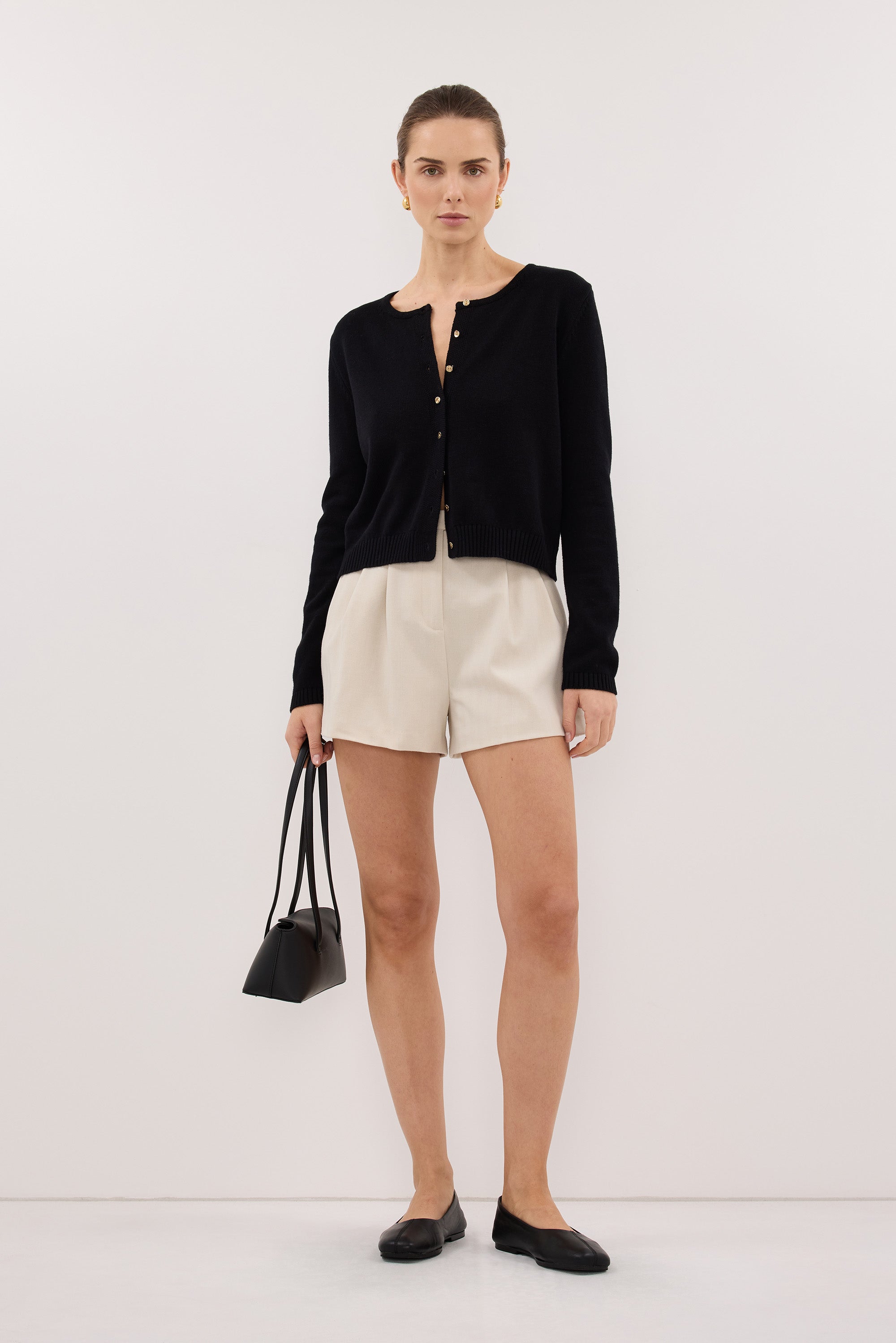 CYRUS BONE TAILORED SHORT