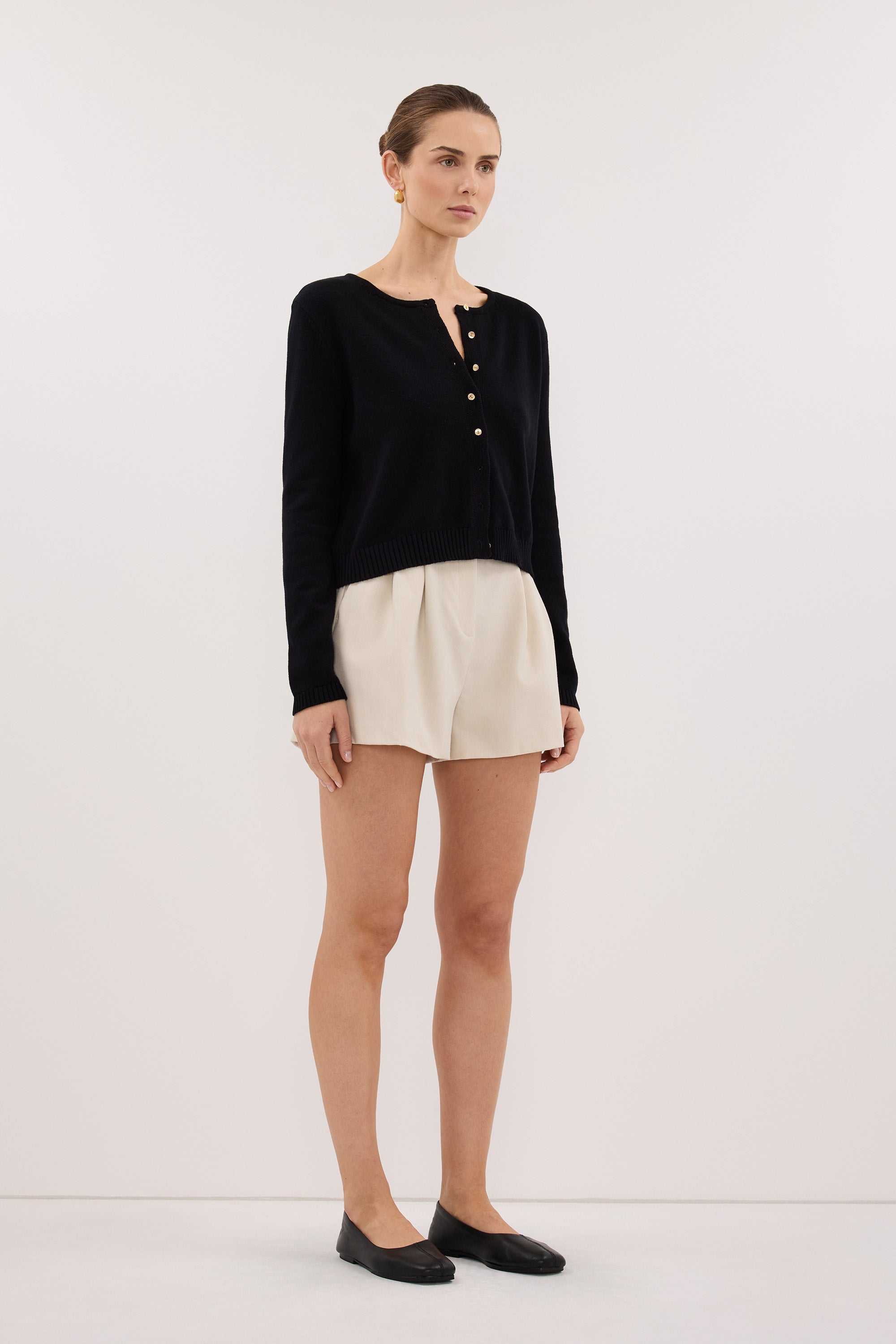 CYRUS BONE TAILORED SHORT