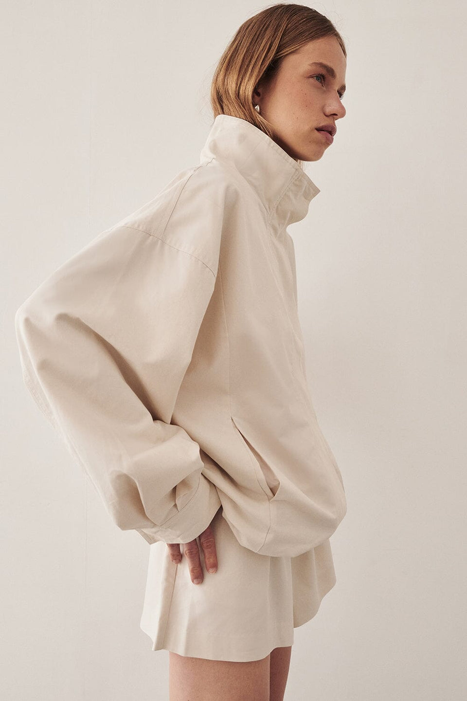 RORY IVORY LIGHTWEIGHT TRACK SHORT Clothing DISSH Boutiques 