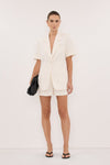 JORDY CREAM TAILORED SHORT