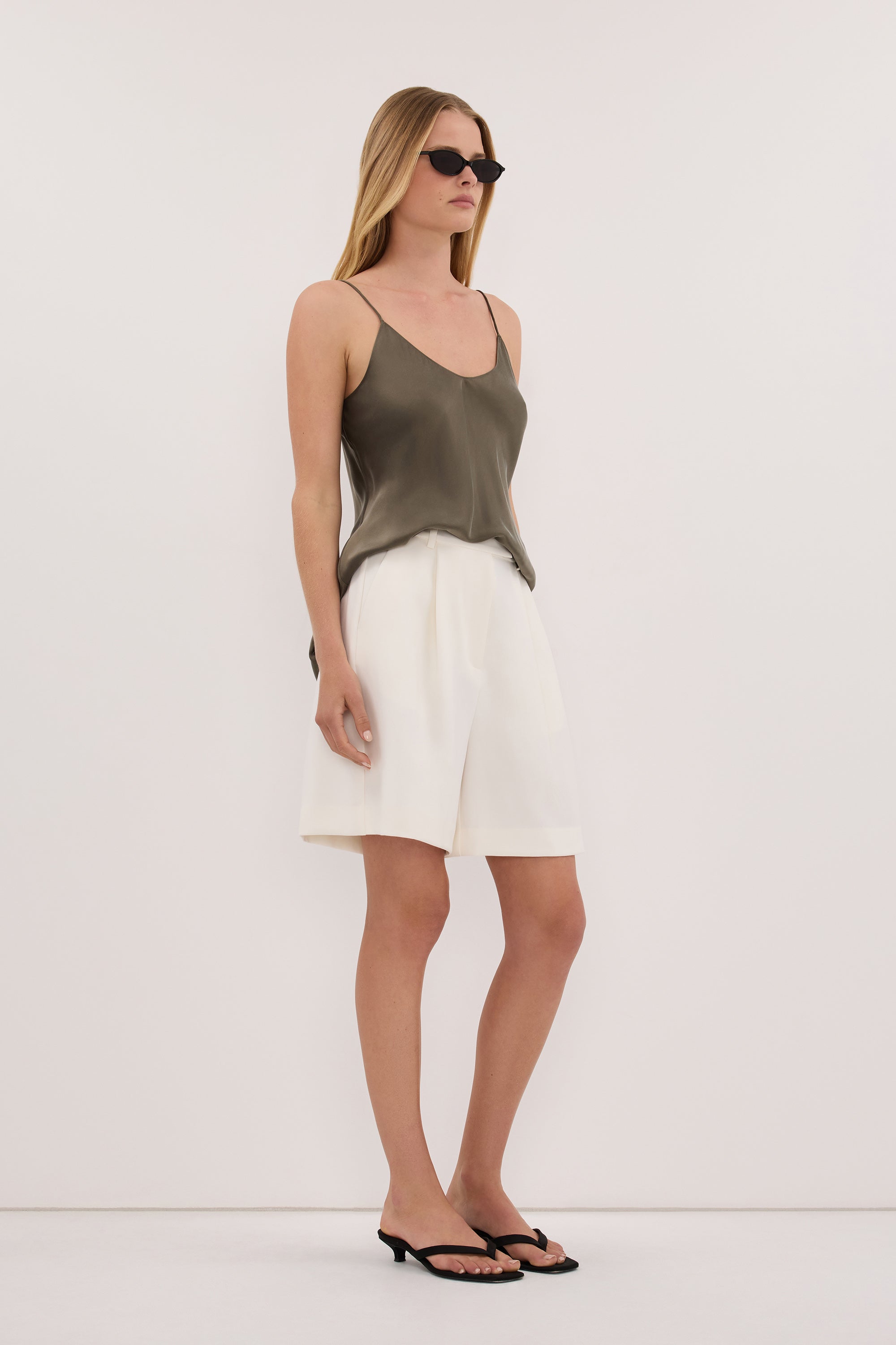 MILLIE CREAM BERMUDA SHORT