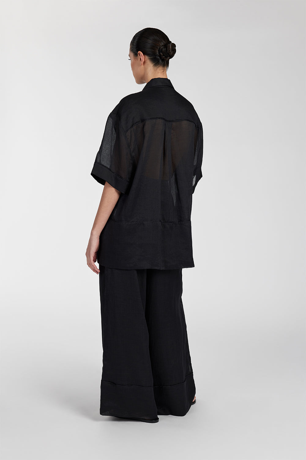 KAI BLACK RAMIE RESORT PANT Clothing DISSH Boutiques 