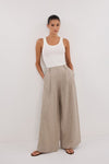 ELIAS OAT LINEN BLEND PANT