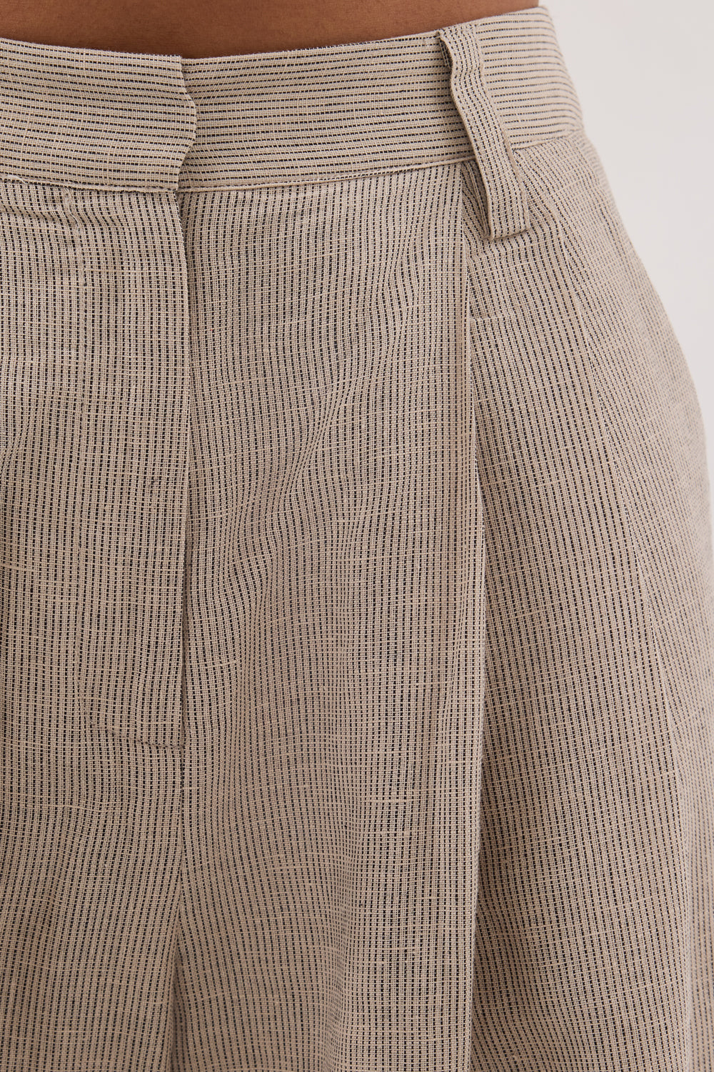 ELIAS OAT LINEN BLEND PANT Clothing DISSH Boutiques 