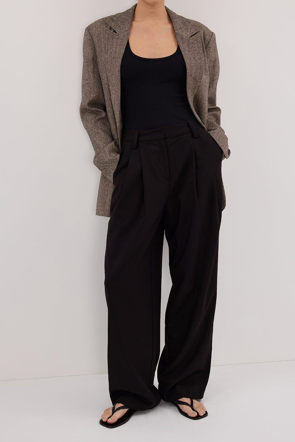 EDEN BLACK TAILORED PANT Clothing DISSH Boutiques 
