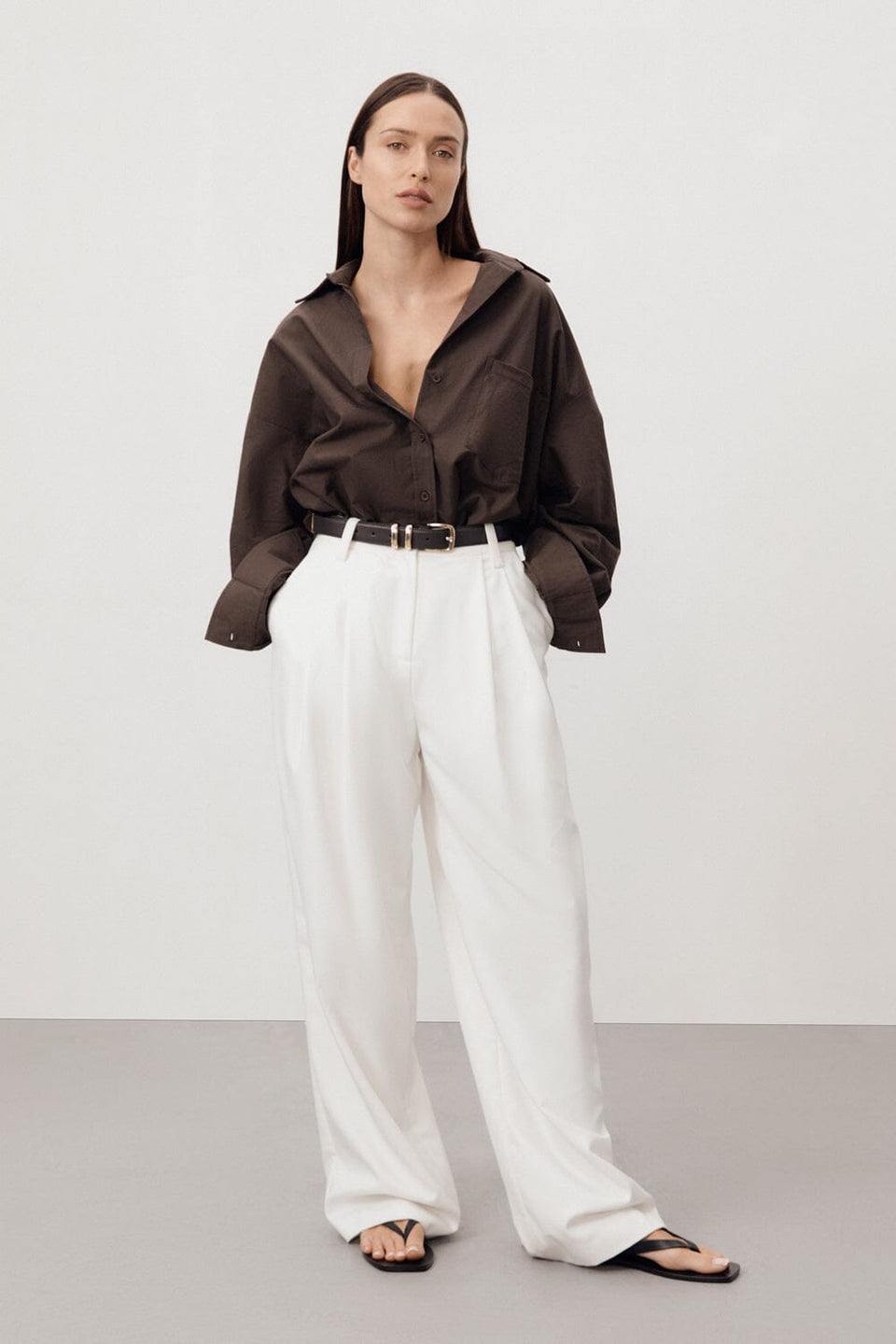EDEN WHITE TAILORED PANT Clothing DISSH Boutiques 