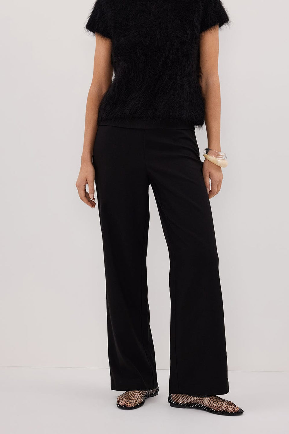 RITA BLACK TAILORED PANT Clothing DISSH Boutiques 