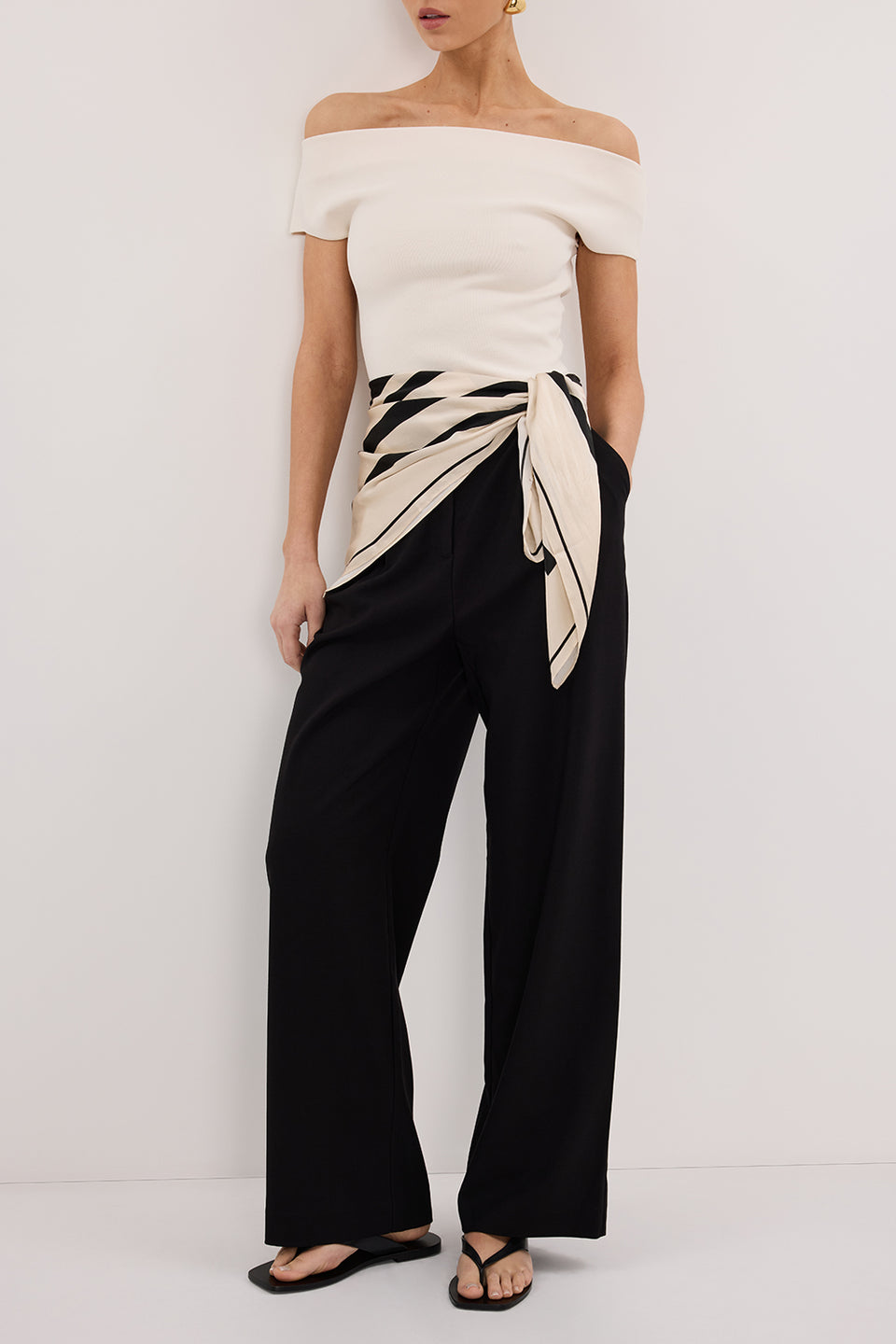 REMY BLACK TAILORED PANT Clothing DISSH Boutiques 