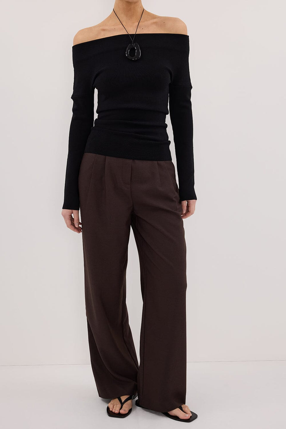 REMY ESPRESSO TAILORED PANT Clothing DISSH Boutiques 