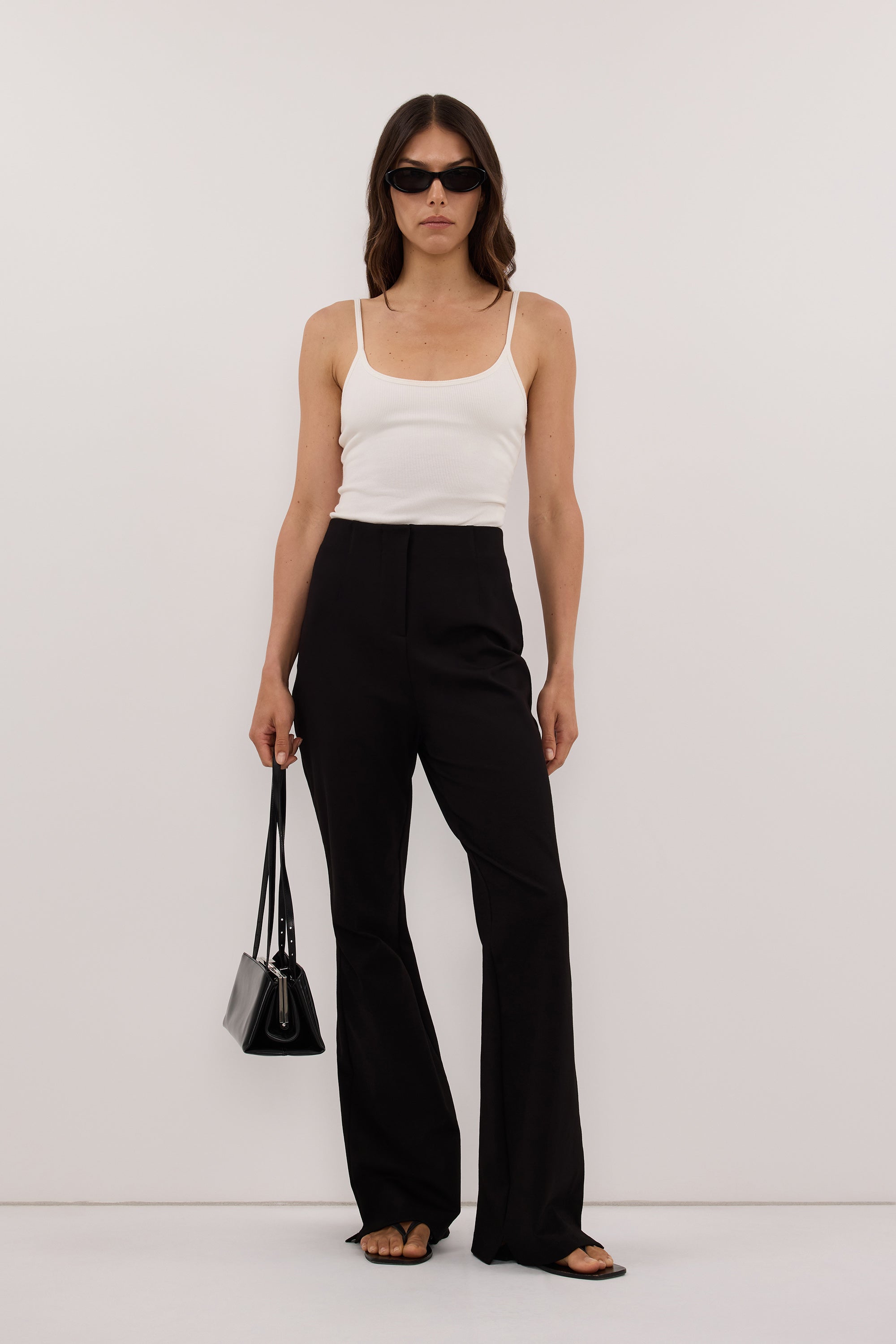 DEMI BLACK BOOTLEG PANT - PRE ORDER