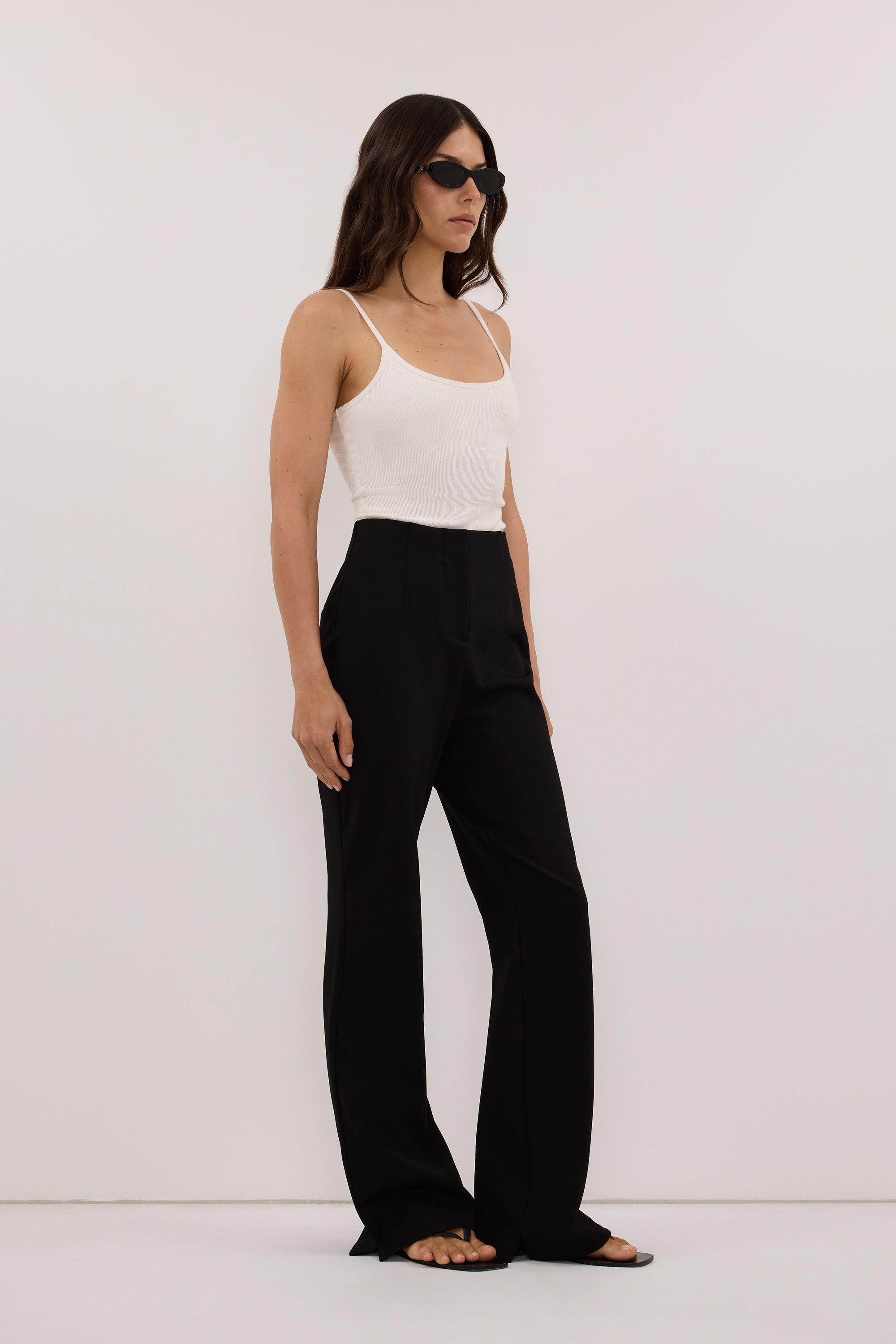 DEMI BLACK BOOTLEG PANT - PRE ORDER