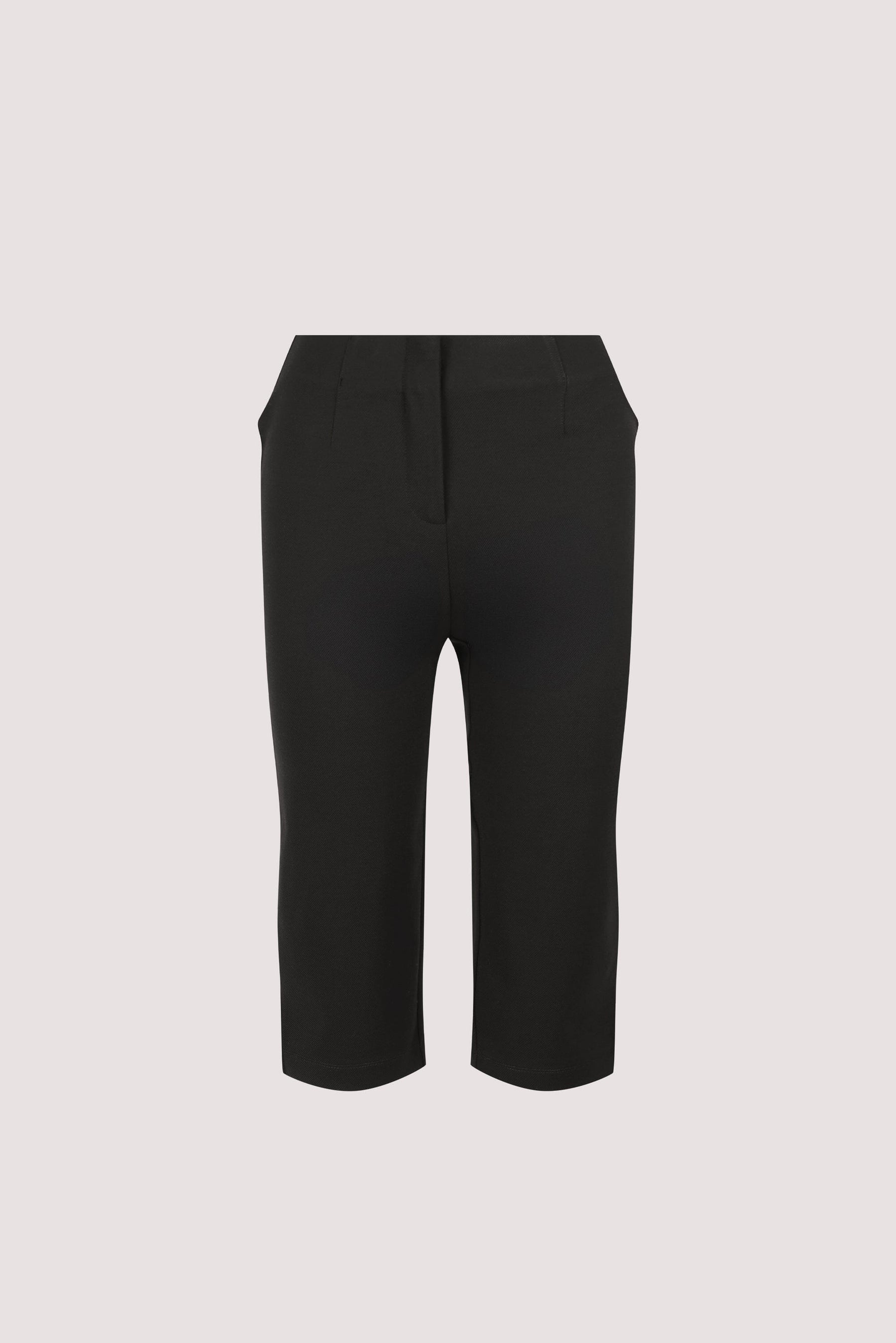 DEMI BLACK CAPRI PANT Clothing DISSH Boutiques 