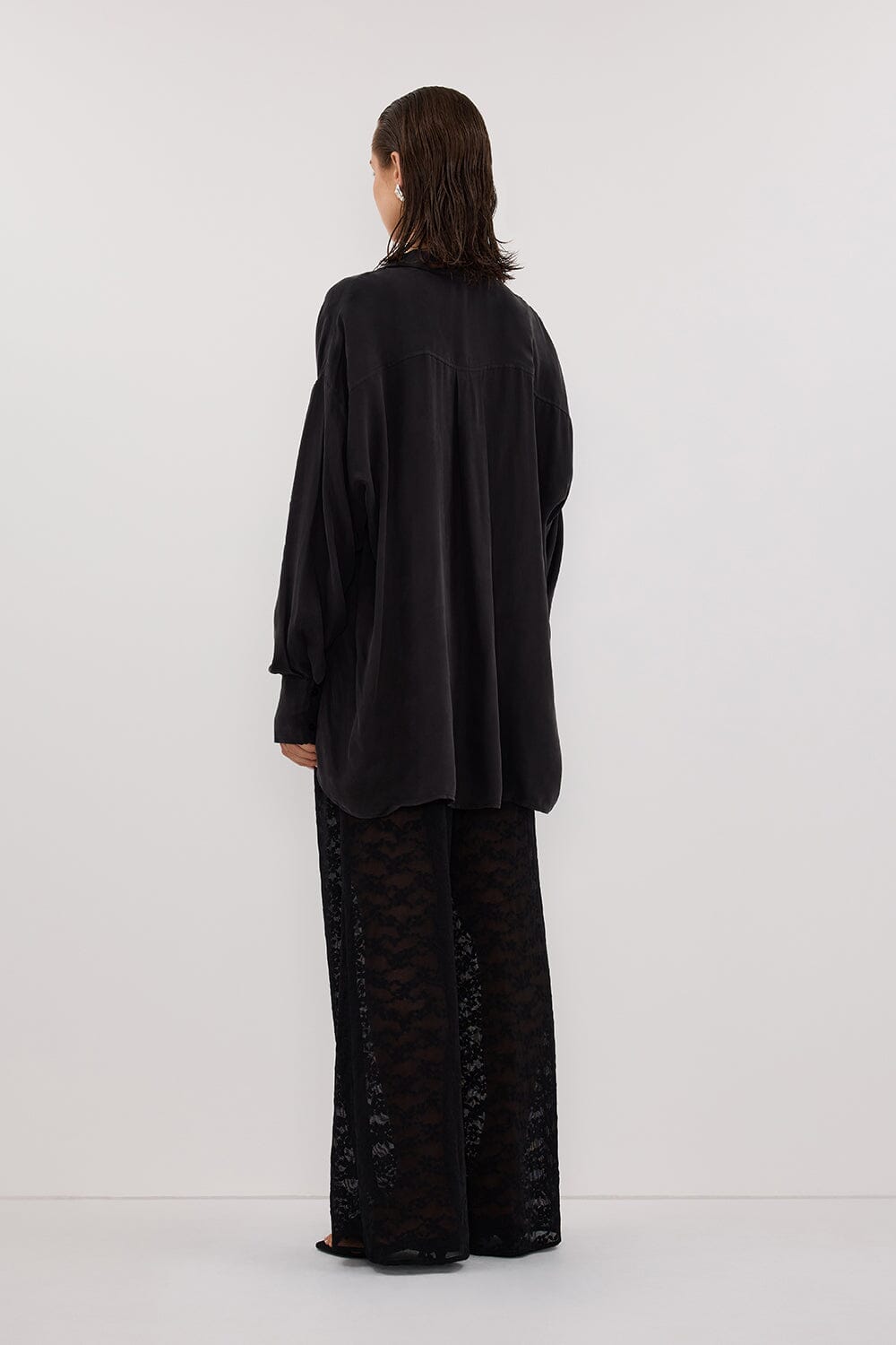 BELLE BLACK LACE PANT Clothing DISSH Boutiques 