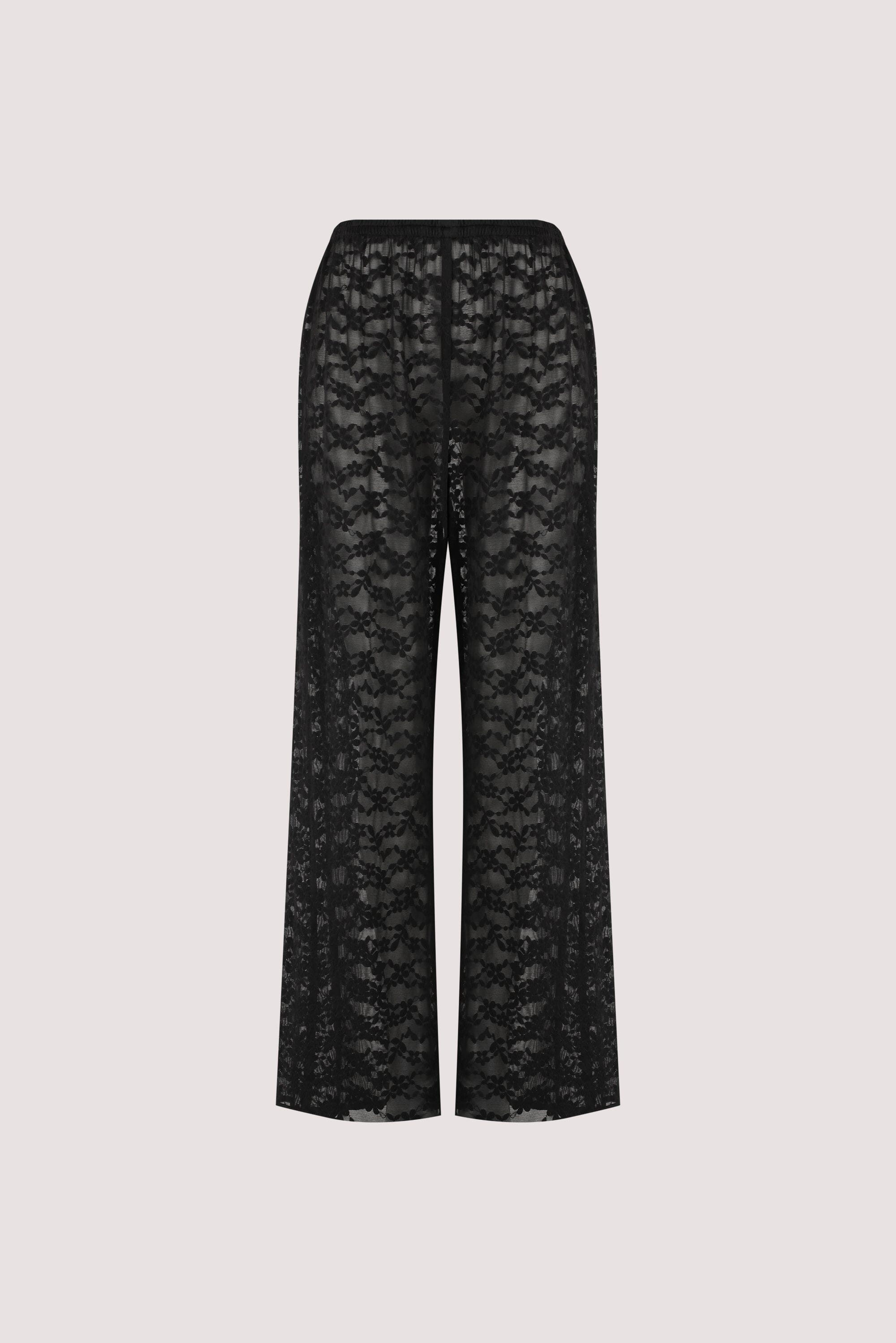 BELLE BLACK LACE PANT