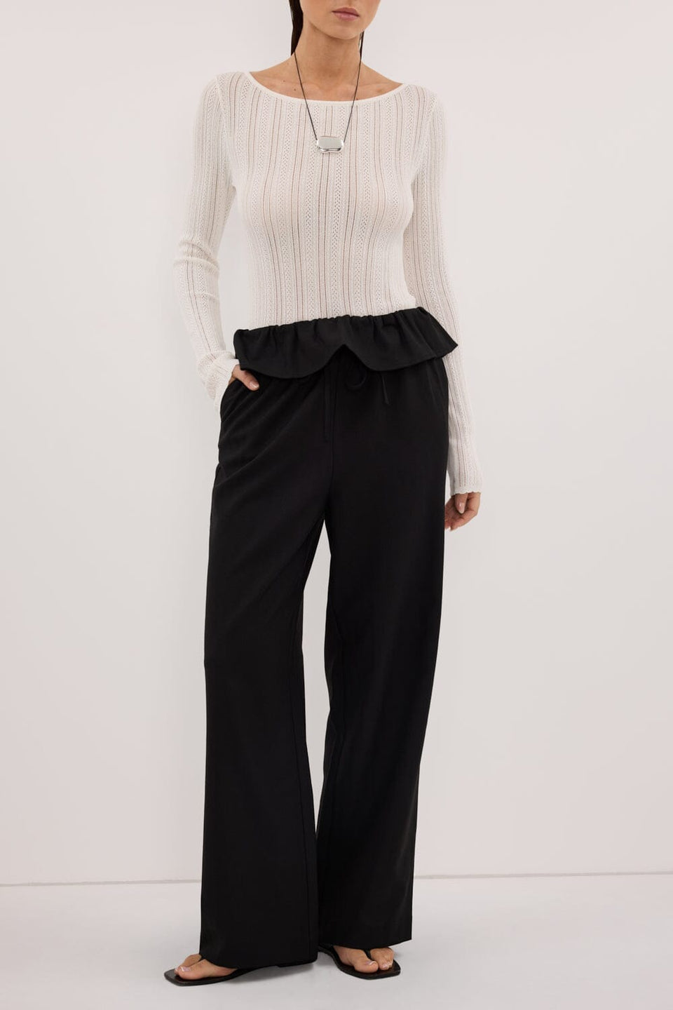 CYRUS BLACK FISHERMAN PANT Clothing DISSH Boutiques 