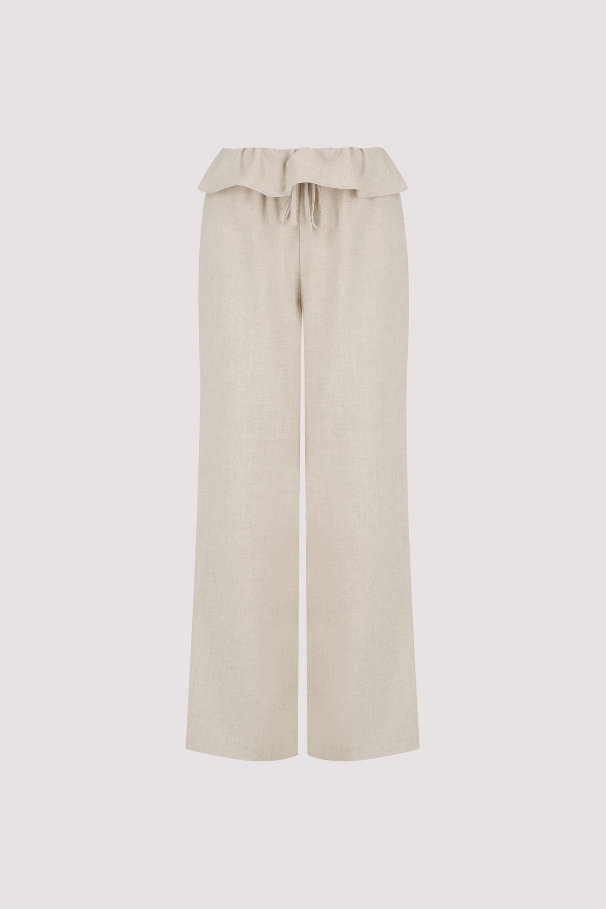 CYRUS NATURAL MARLE FISHERMAN PANT