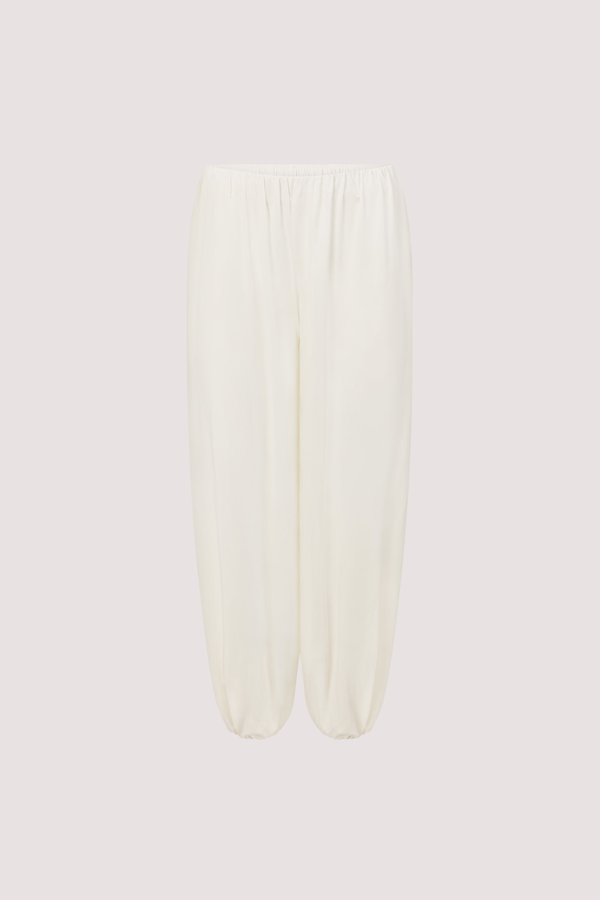 SHARI OFF WHITE MODAL BALLOON PANT