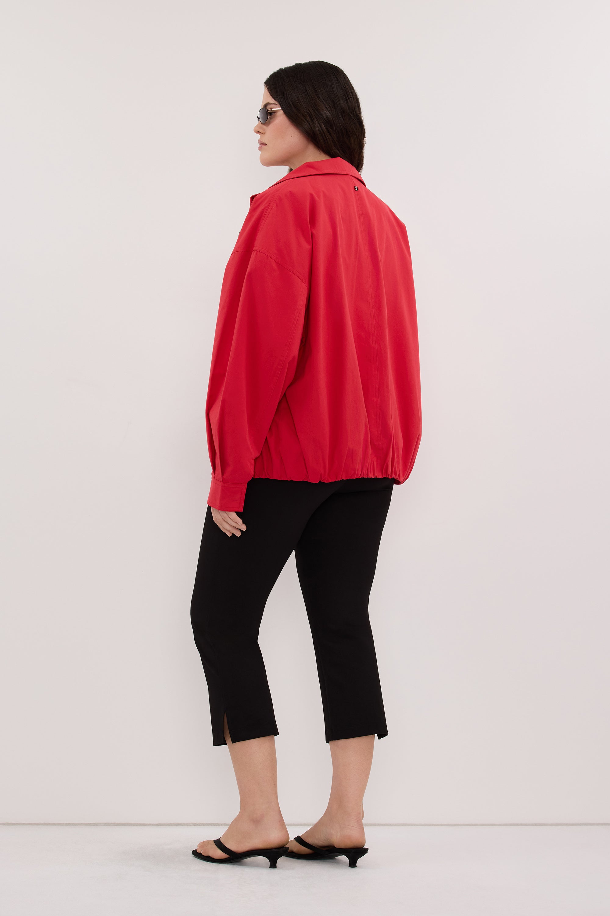 DEMI BLACK 7/8 CAPRI PANT