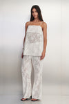 ANYA WHITE LACE PANT