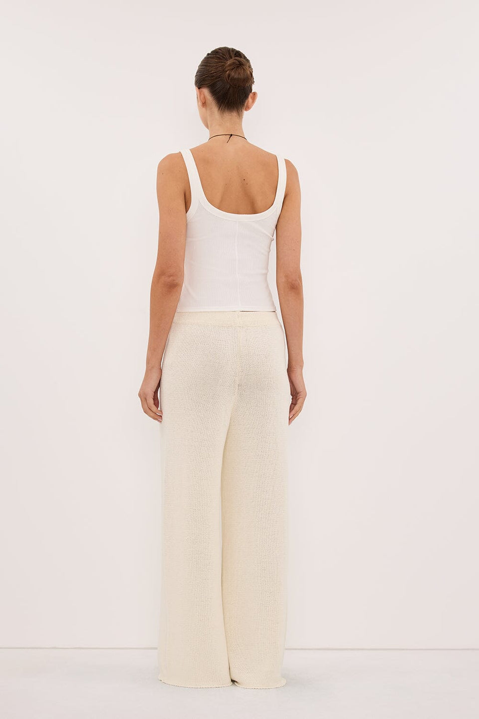 ORIA NATURAL COTTON KNIT PANT