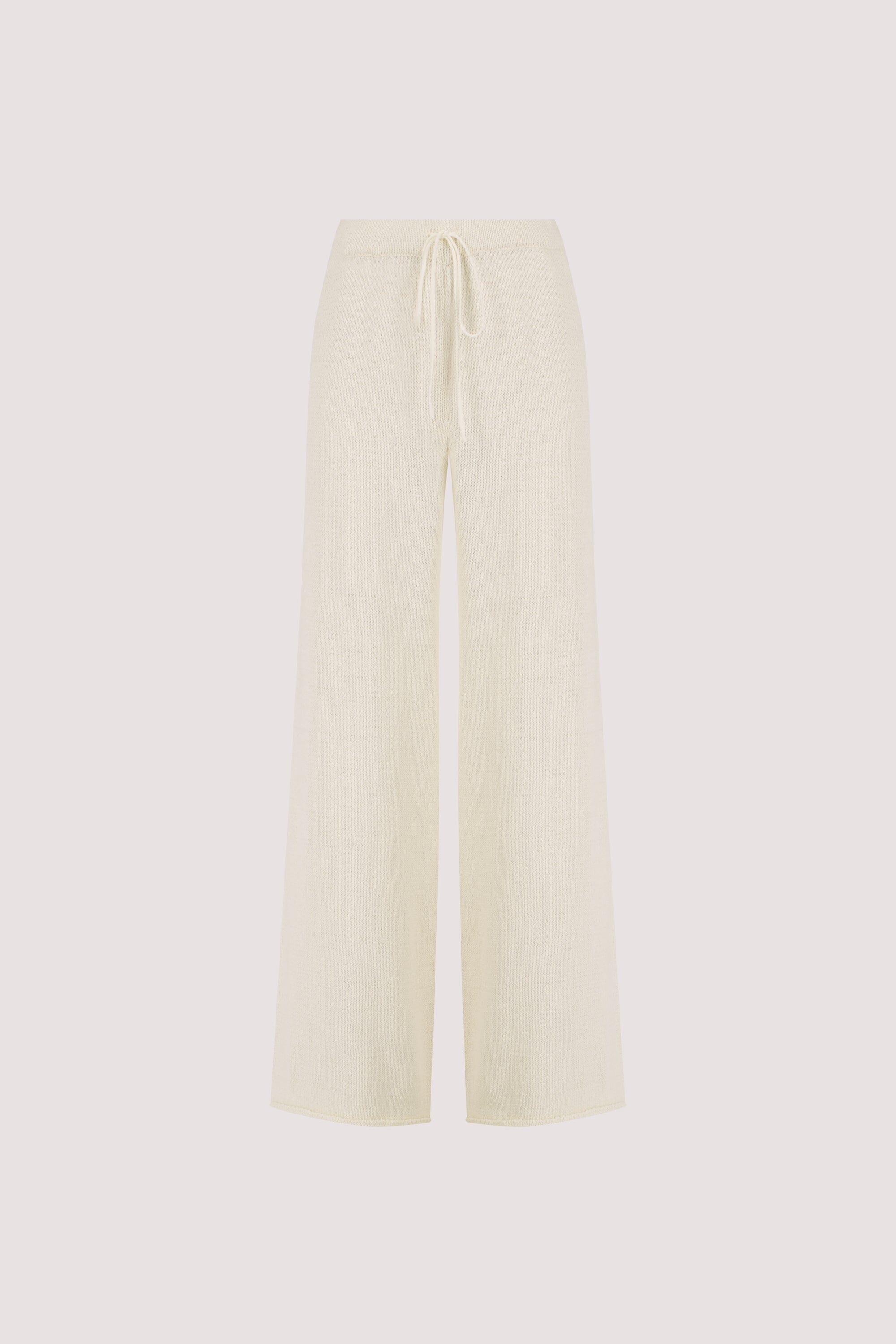 ORIA NATURAL COTTON KNIT PANT