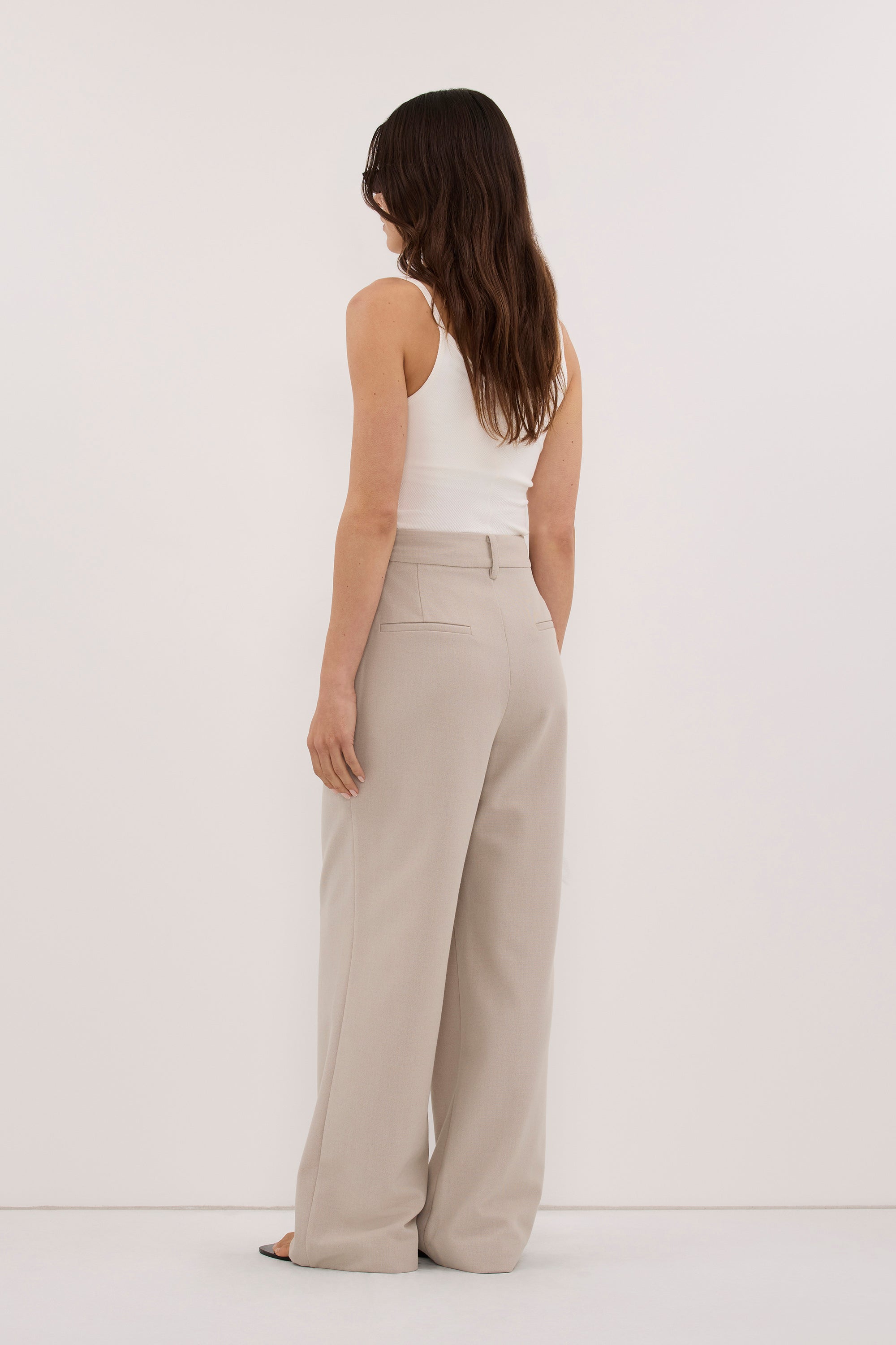VIDA MUSHROOM ASYM WAISTBAND PANT