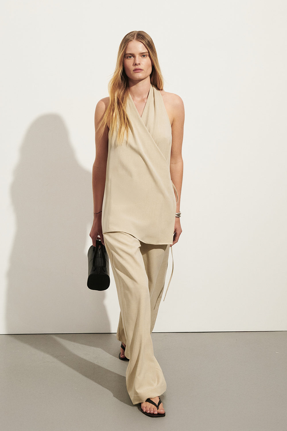 KENDALL OAT WIDE LEG PANT