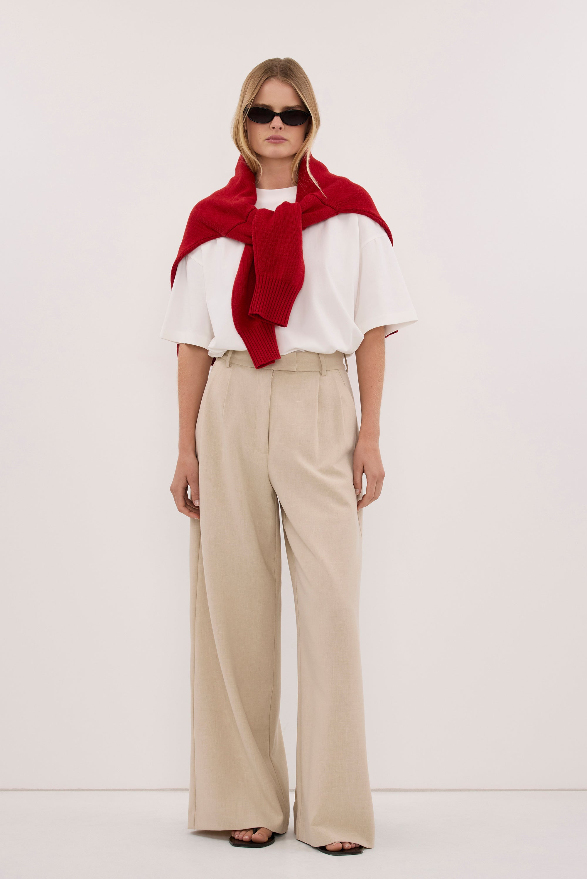 KENDALL OAT WIDE LEG PANT