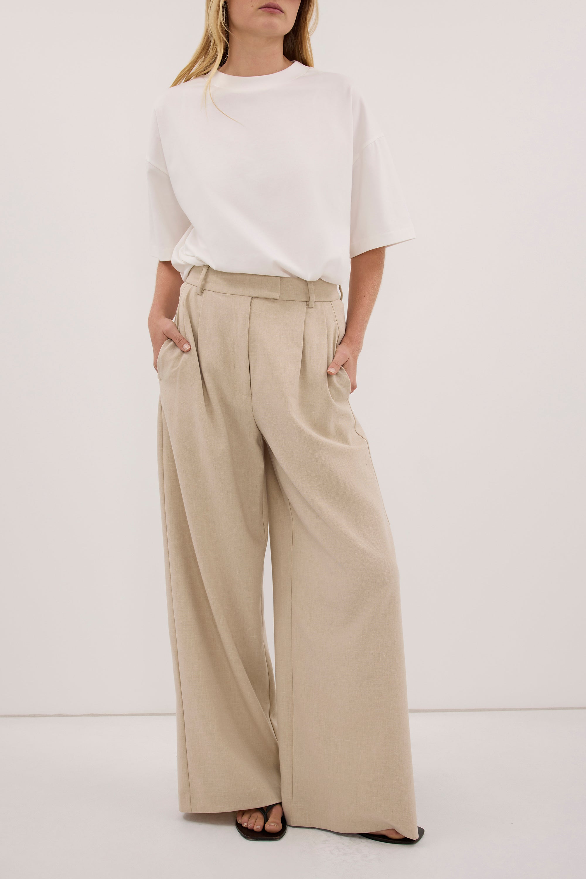 KENDALL OAT WIDE LEG PANT
