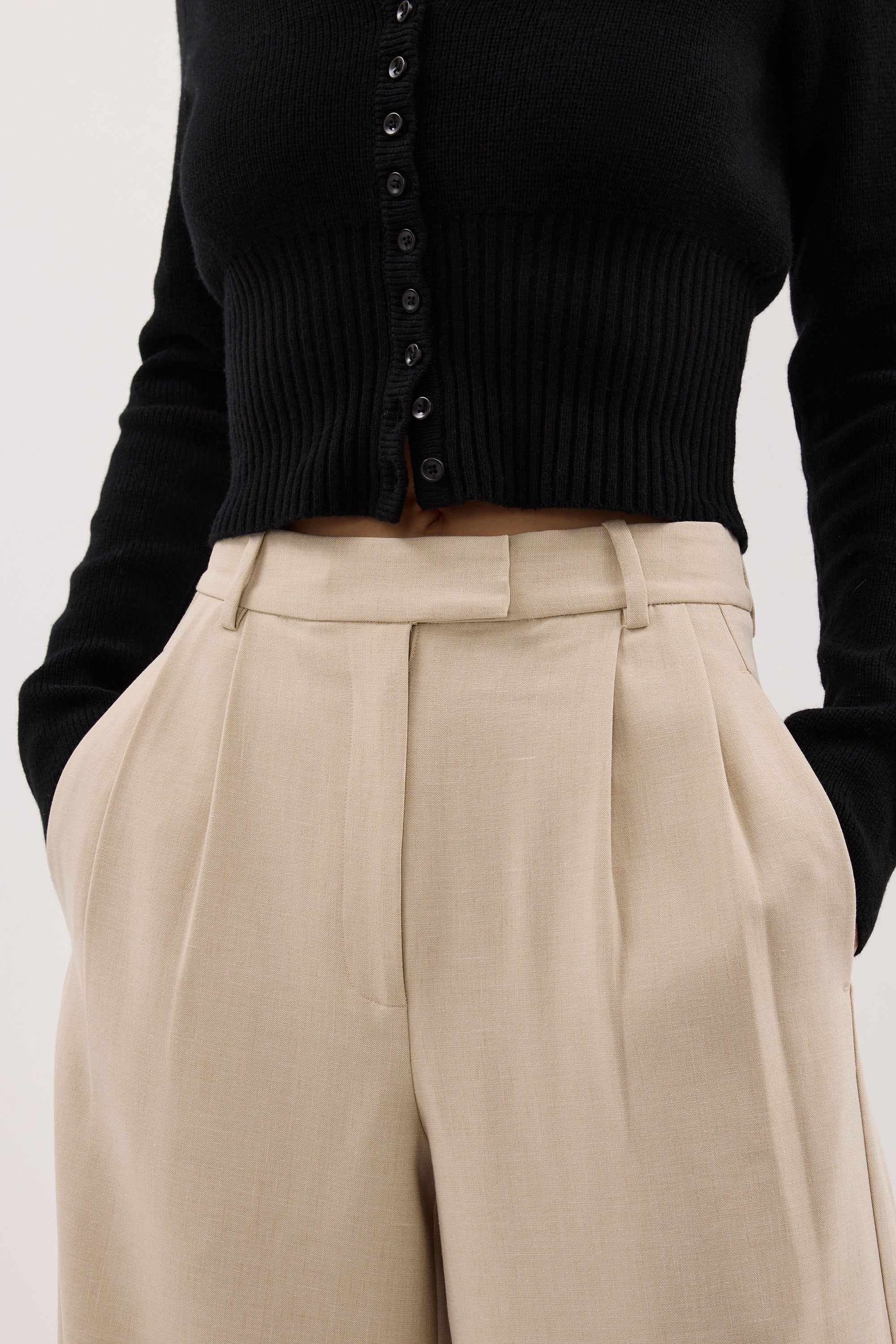 KENDALL OAT WIDE LEG PANT