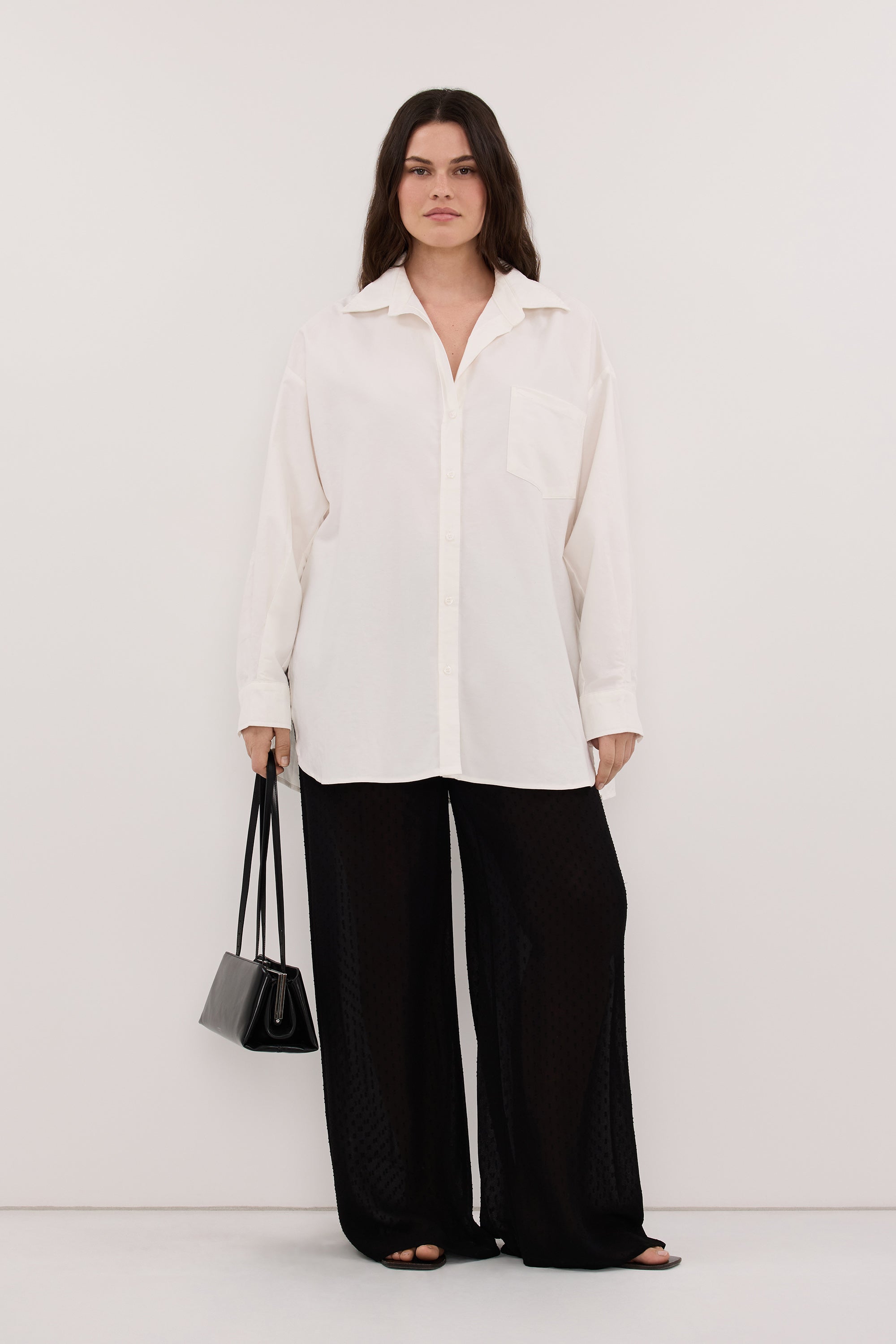SALINA BLACK DOT PANT