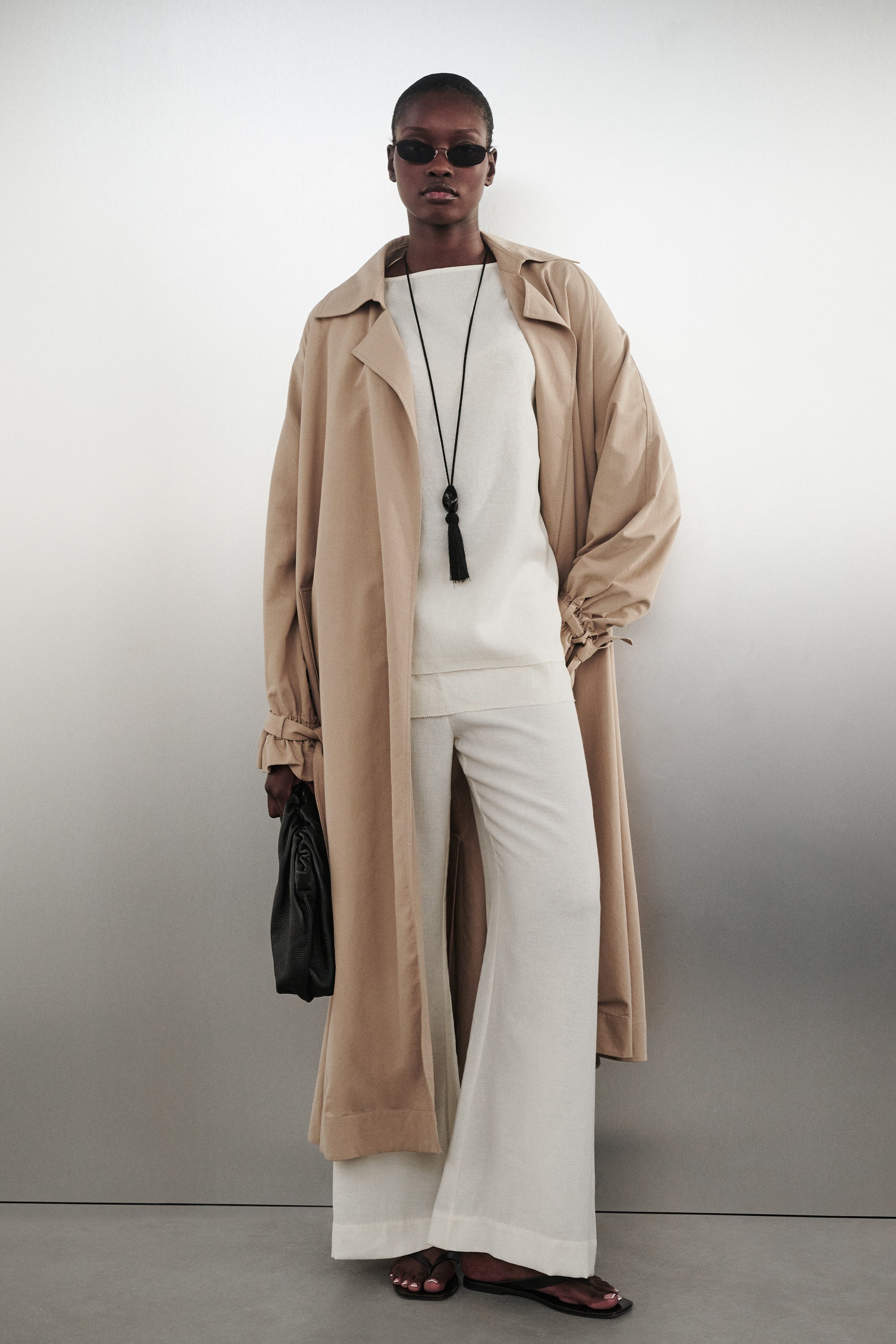 CALIA CREAM TAILORED PANT