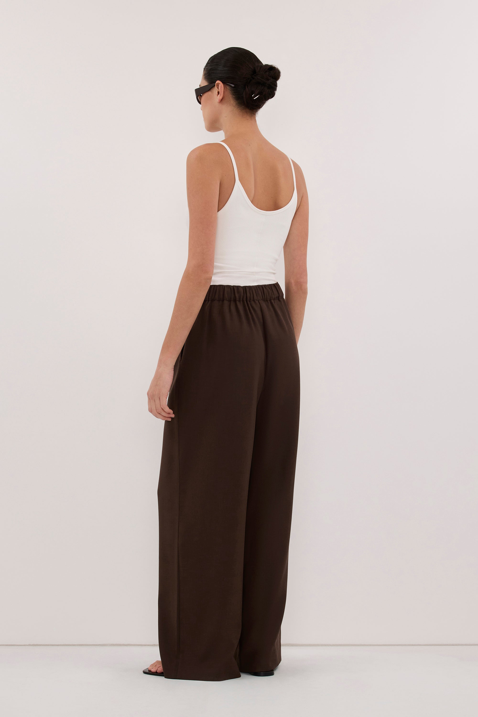 KENDALL MILK CHOC DRAWSTRING PANT