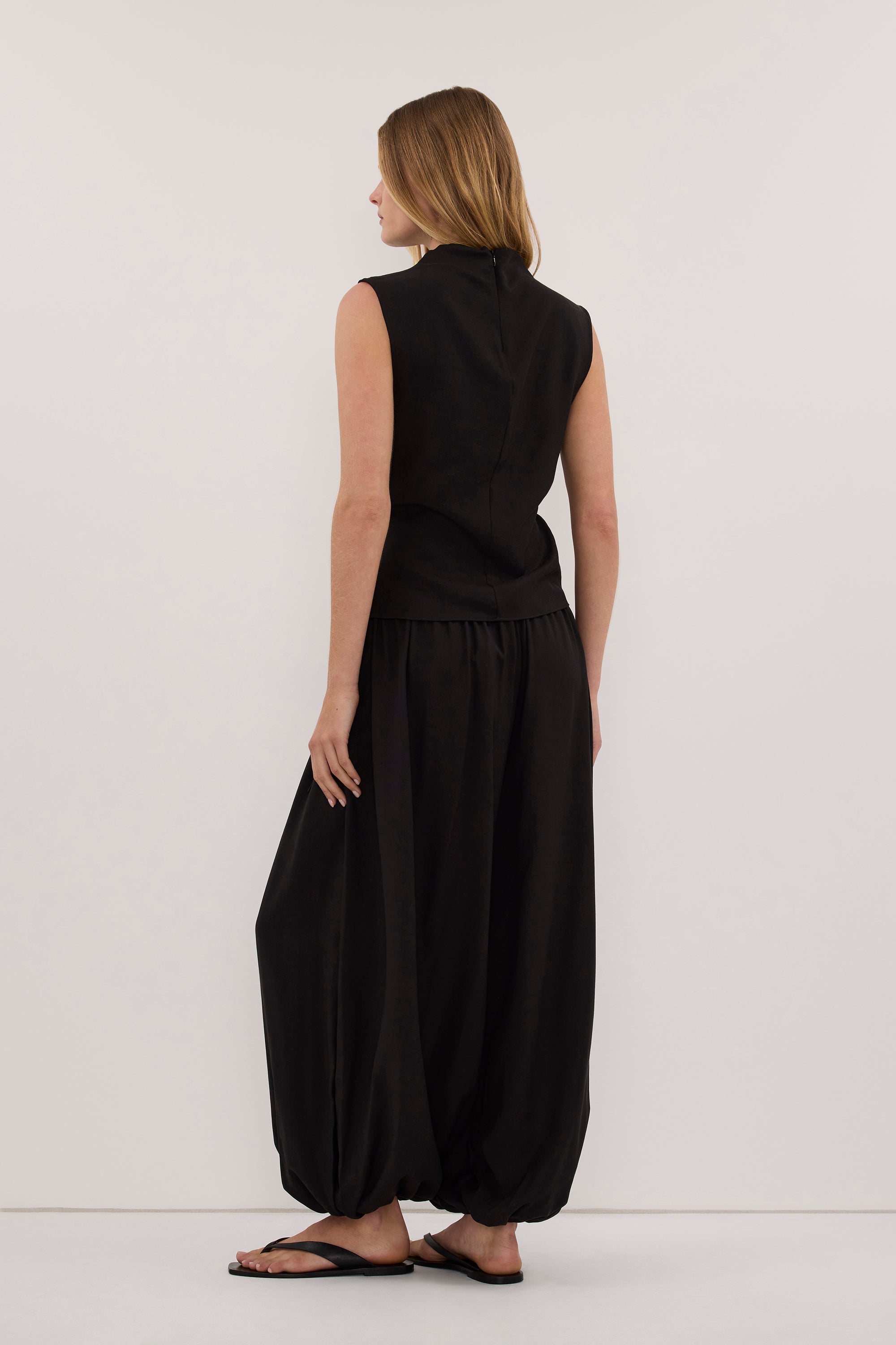 CALIA BLACK BALLOON PANT