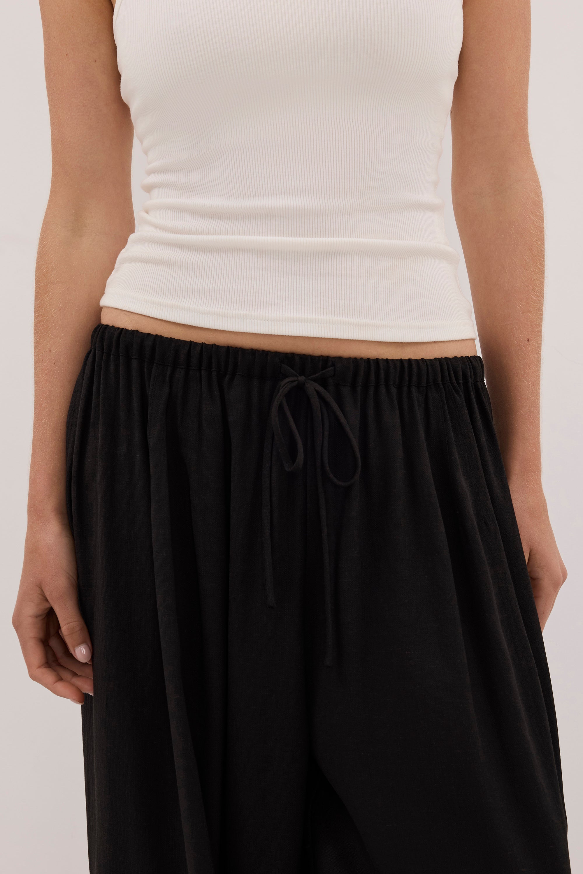 CALIA BLACK BALLOON PANT
