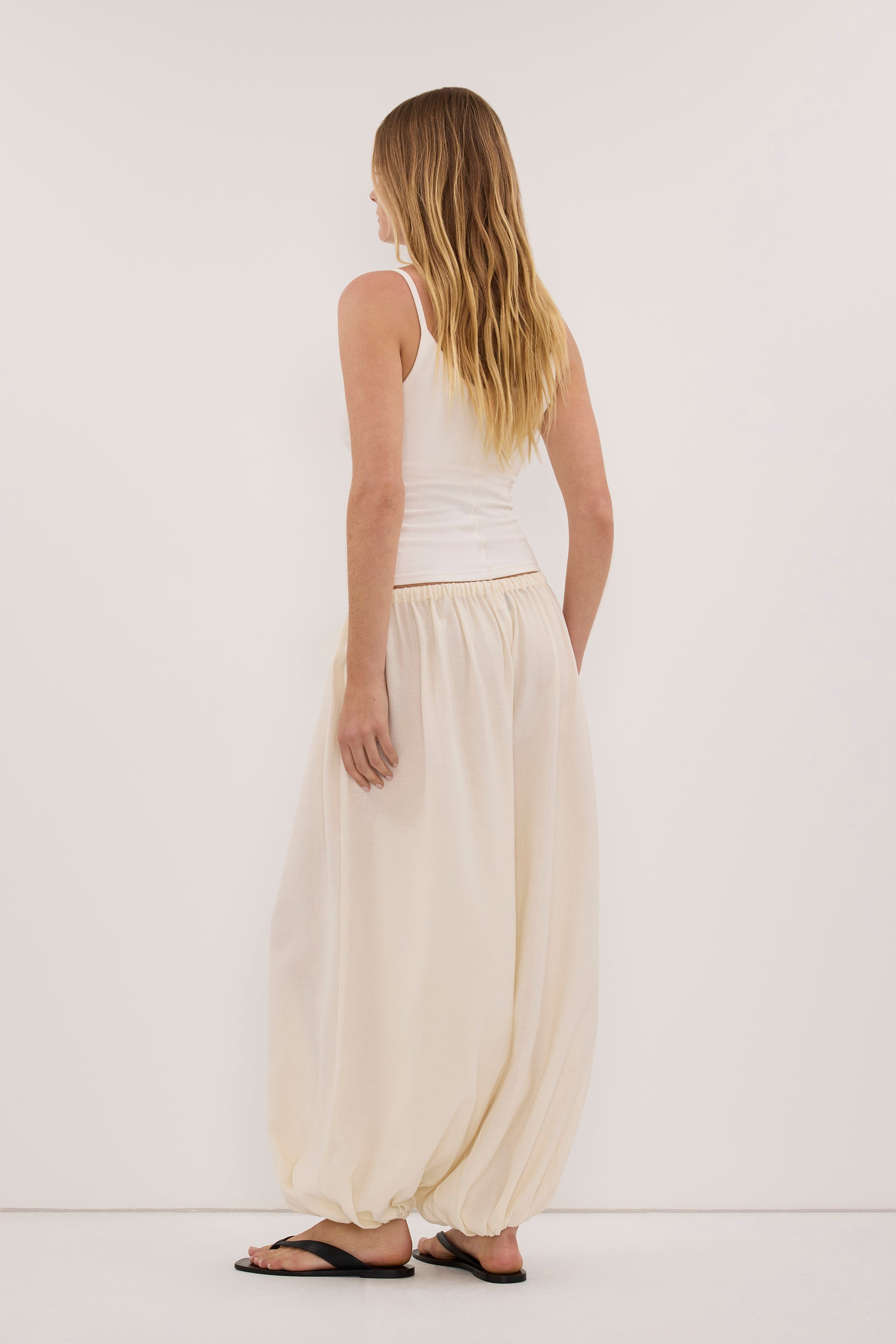 CALIA CREAM BALLOON PANT