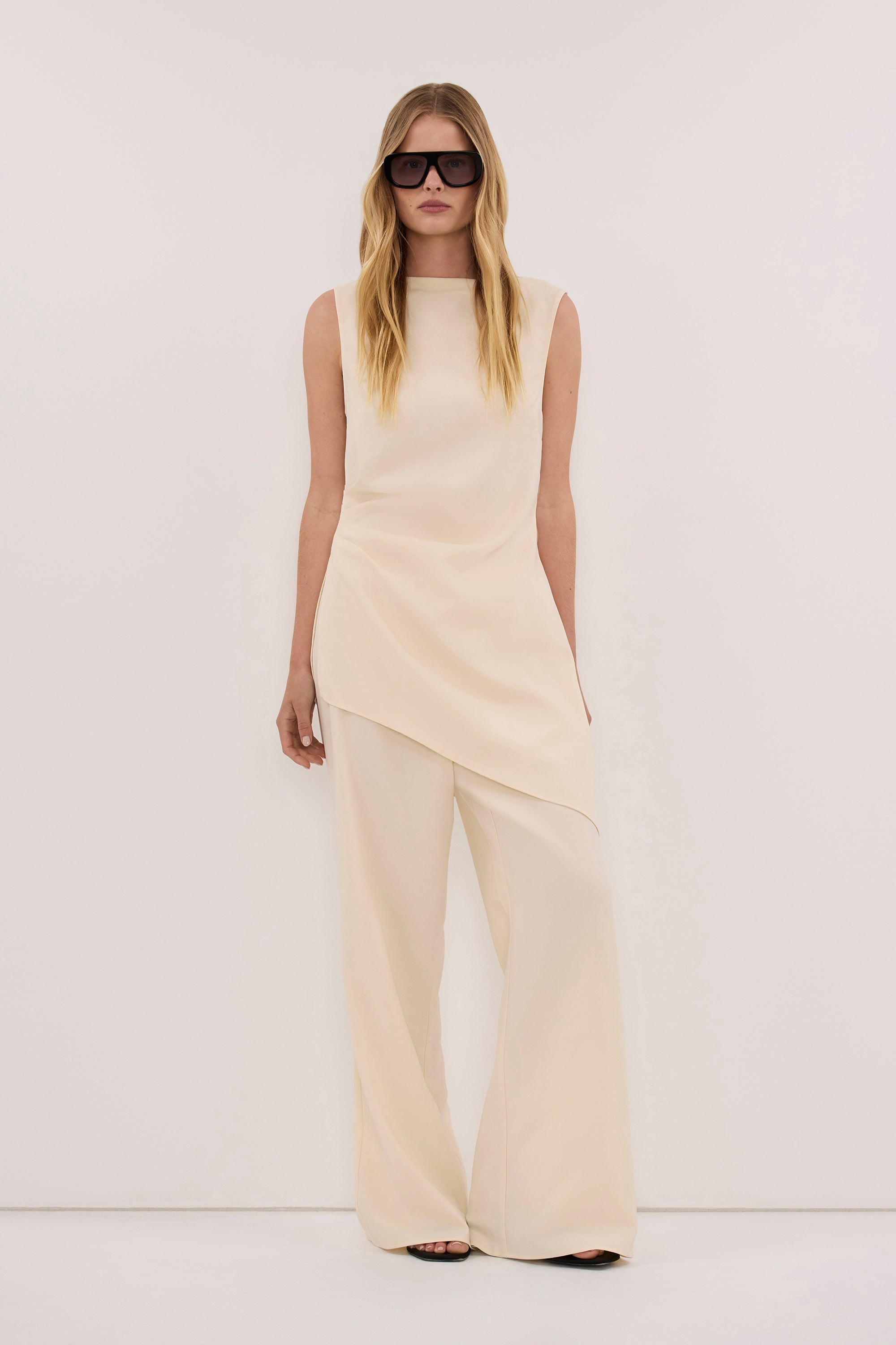 KENDALL BUTTER ELASTICATED PANT