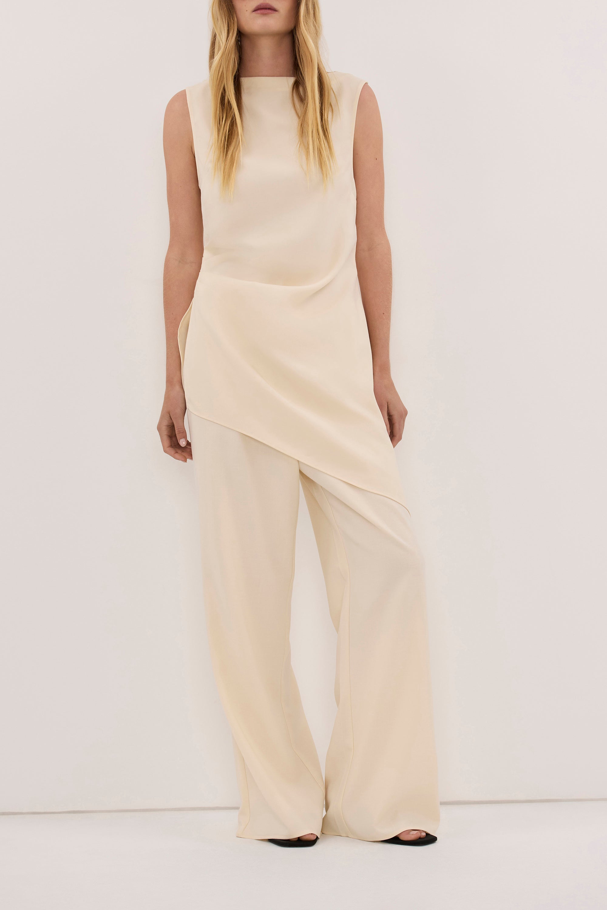 KENDALL BUTTER ELASTICATED PANT