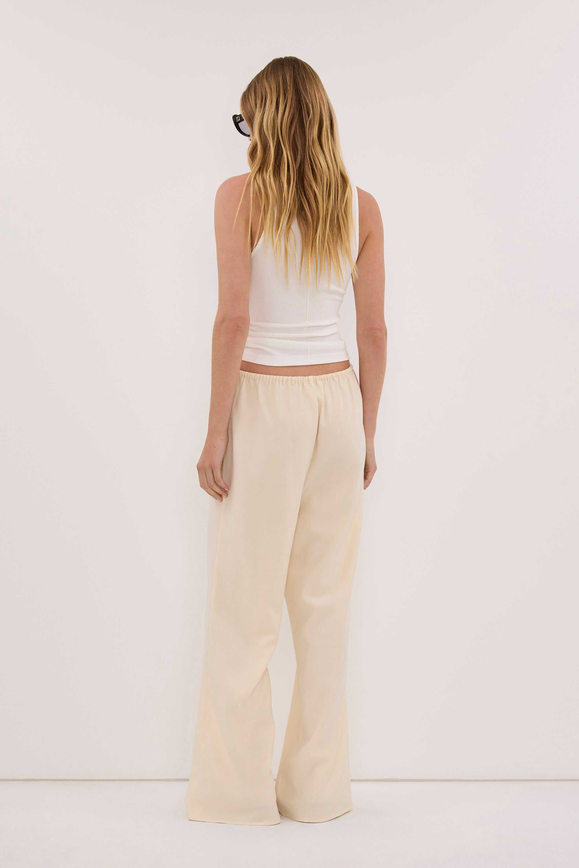 KENDALL BUTTER ELASTICATED PANT