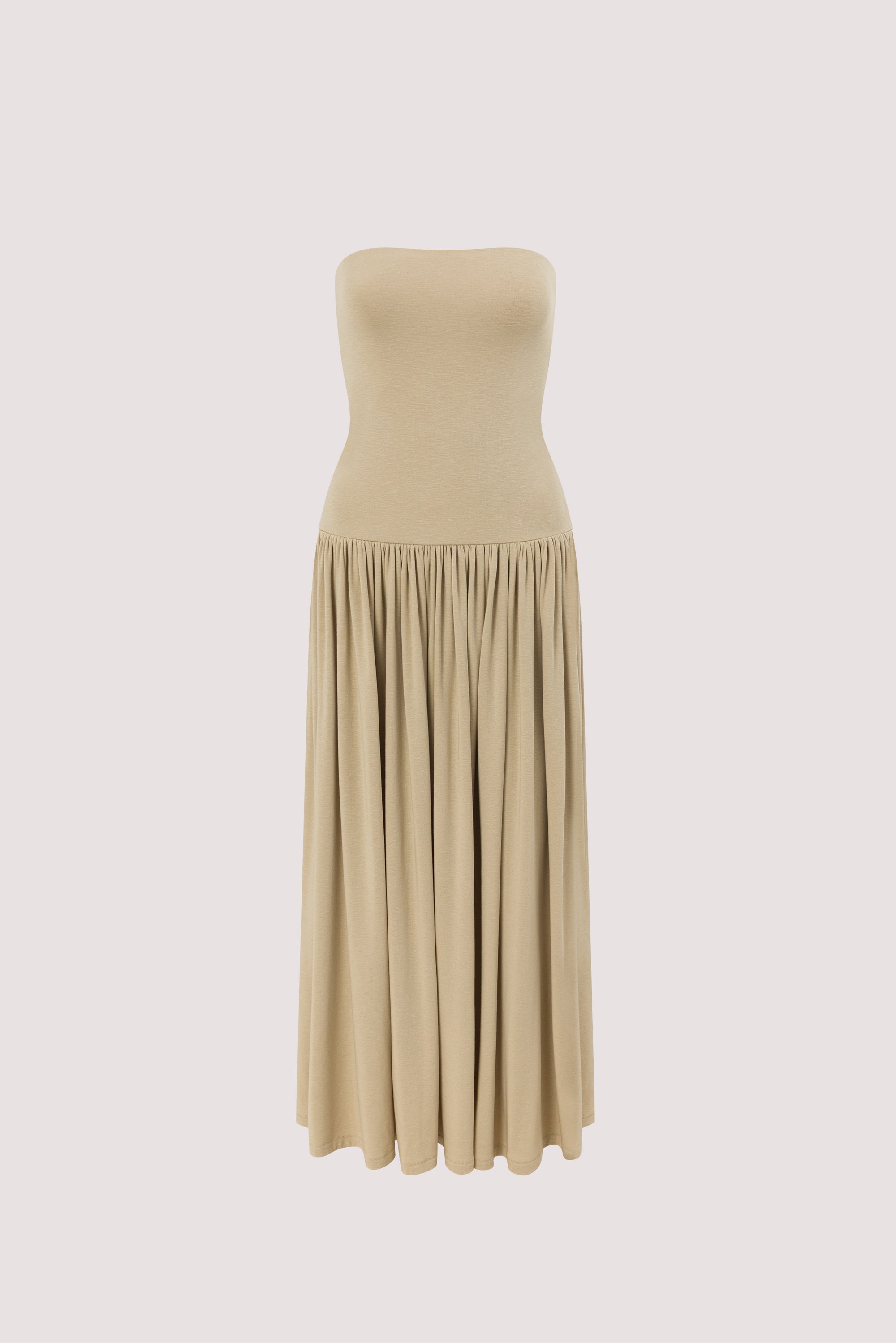 AVEN ELM BANDEAU MAXI DRESS