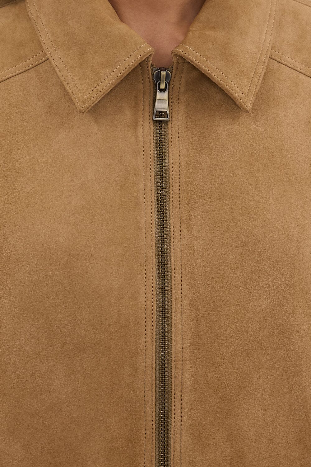 DENVER PAMPAS SUEDE LEATHER BOMBER JACKET Clothing DISSH Boutiques 